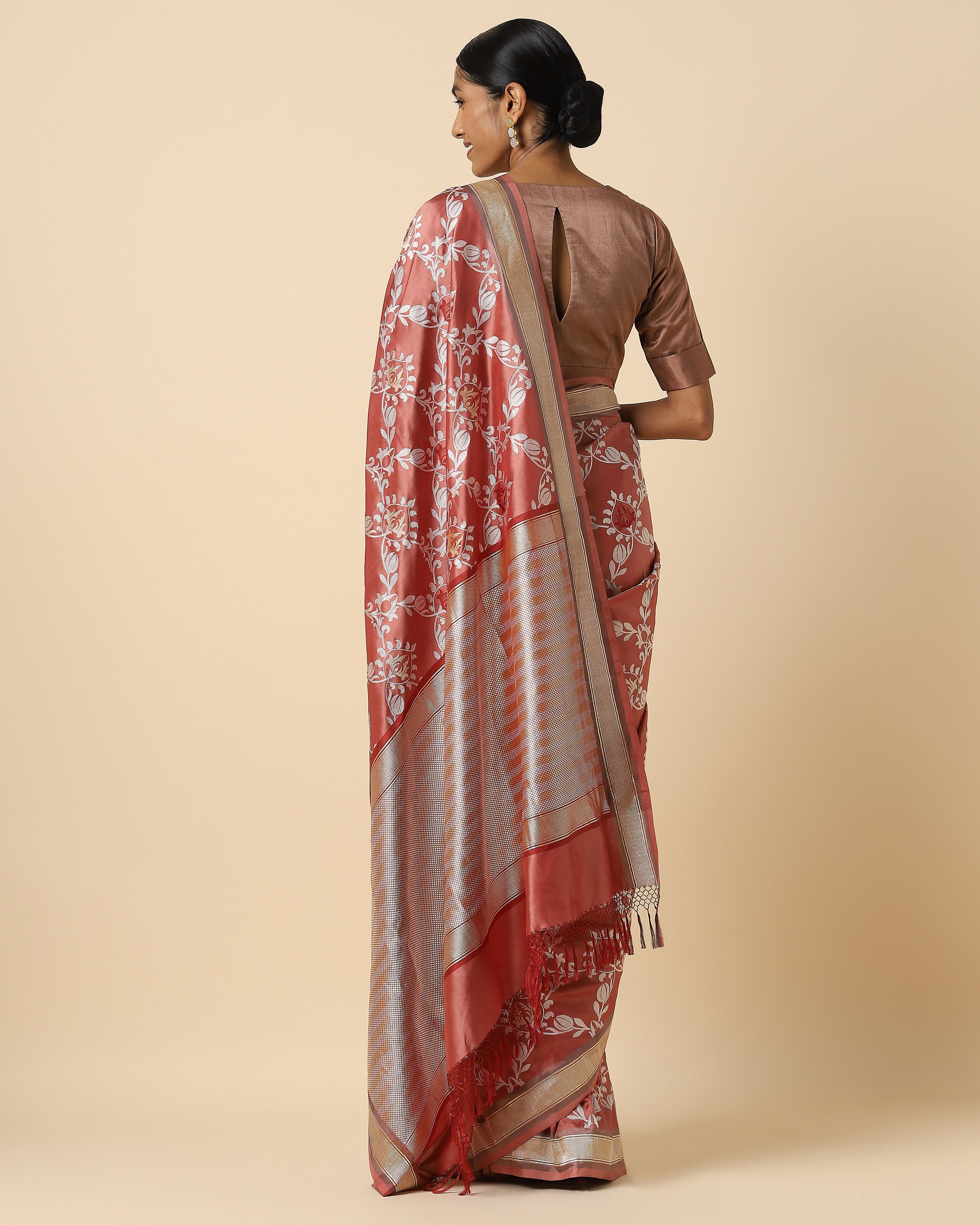 Prahi Banarasi Kadwa Silk Saree