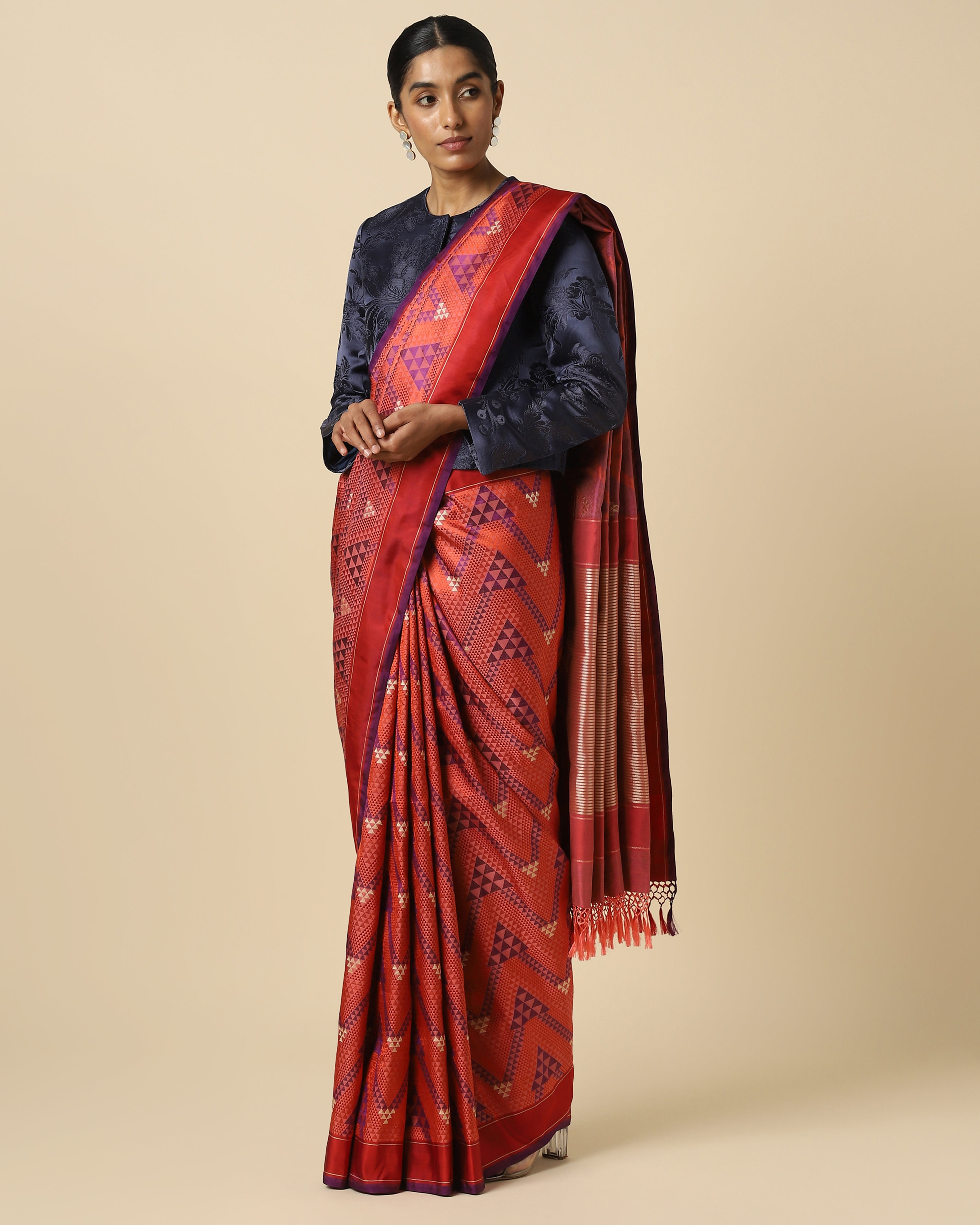 Taarika Banarasi Tanchoi Silk Saree