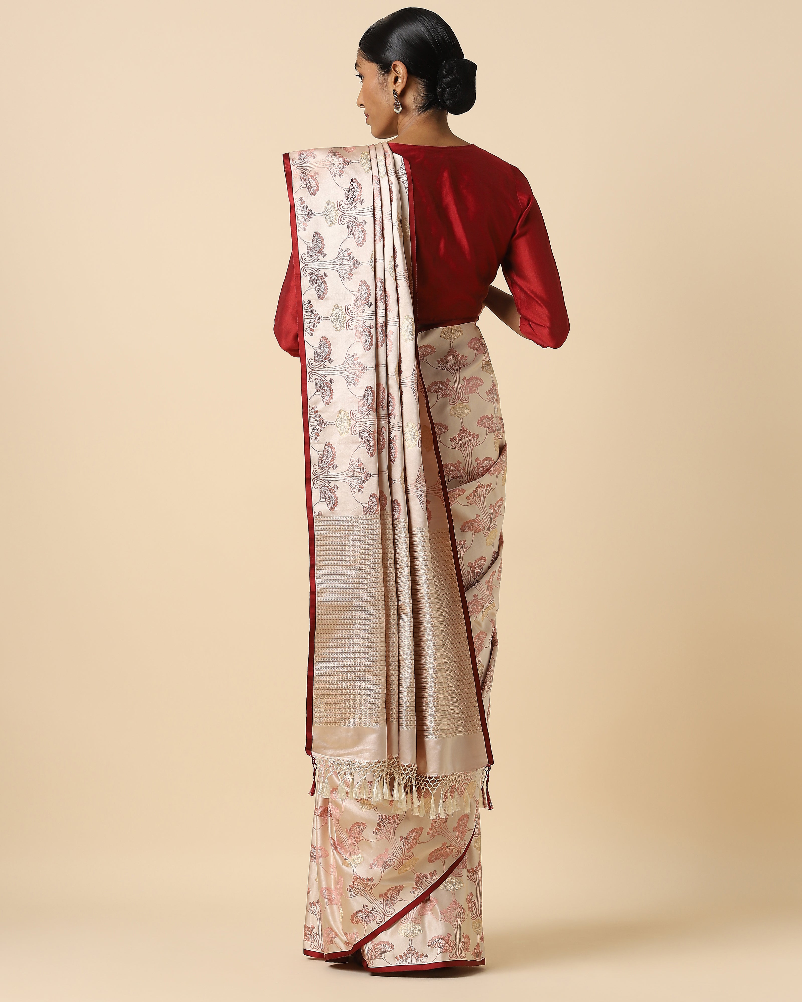 Tripuri Banarasi Tanchoi Silk Saree