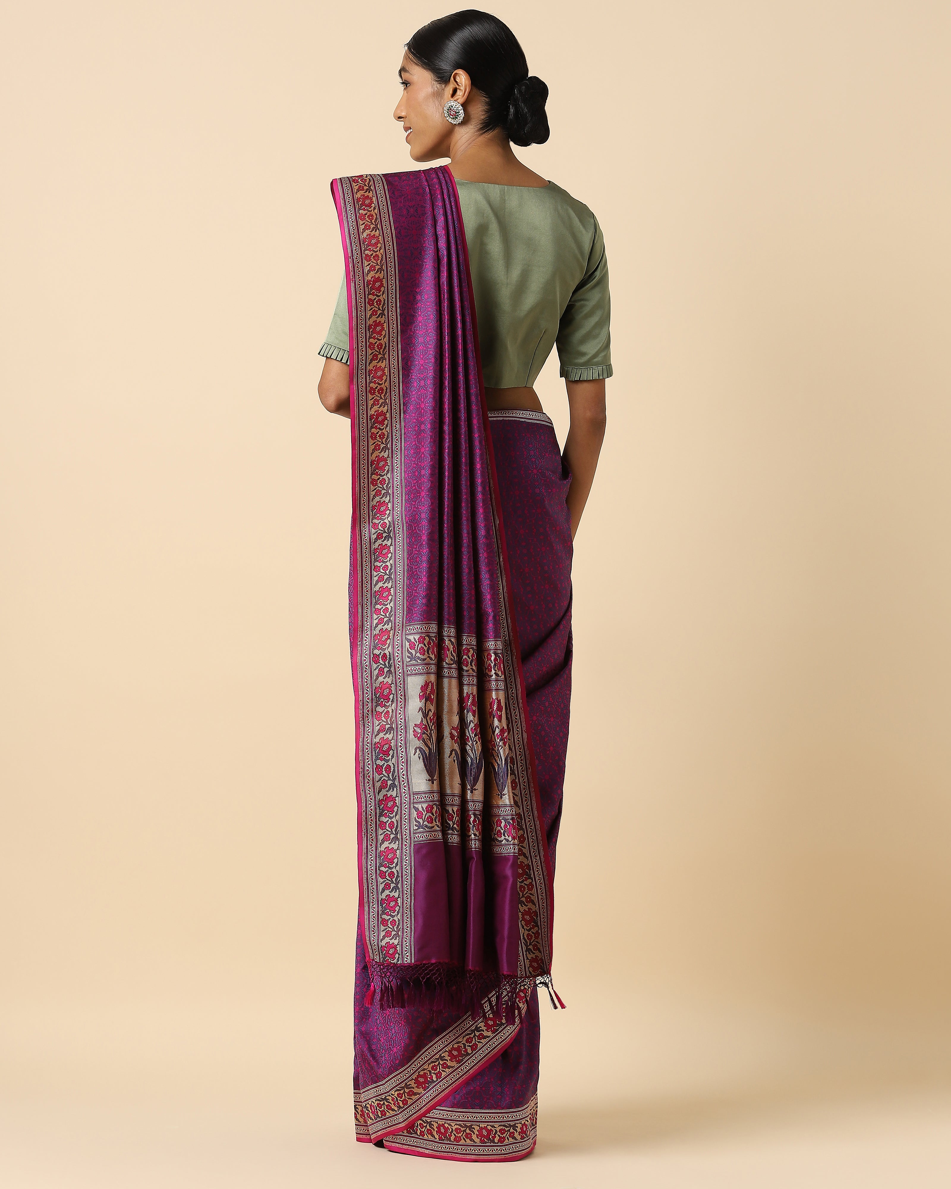 Mishika Banarasi Tanchoi Silk Saree
