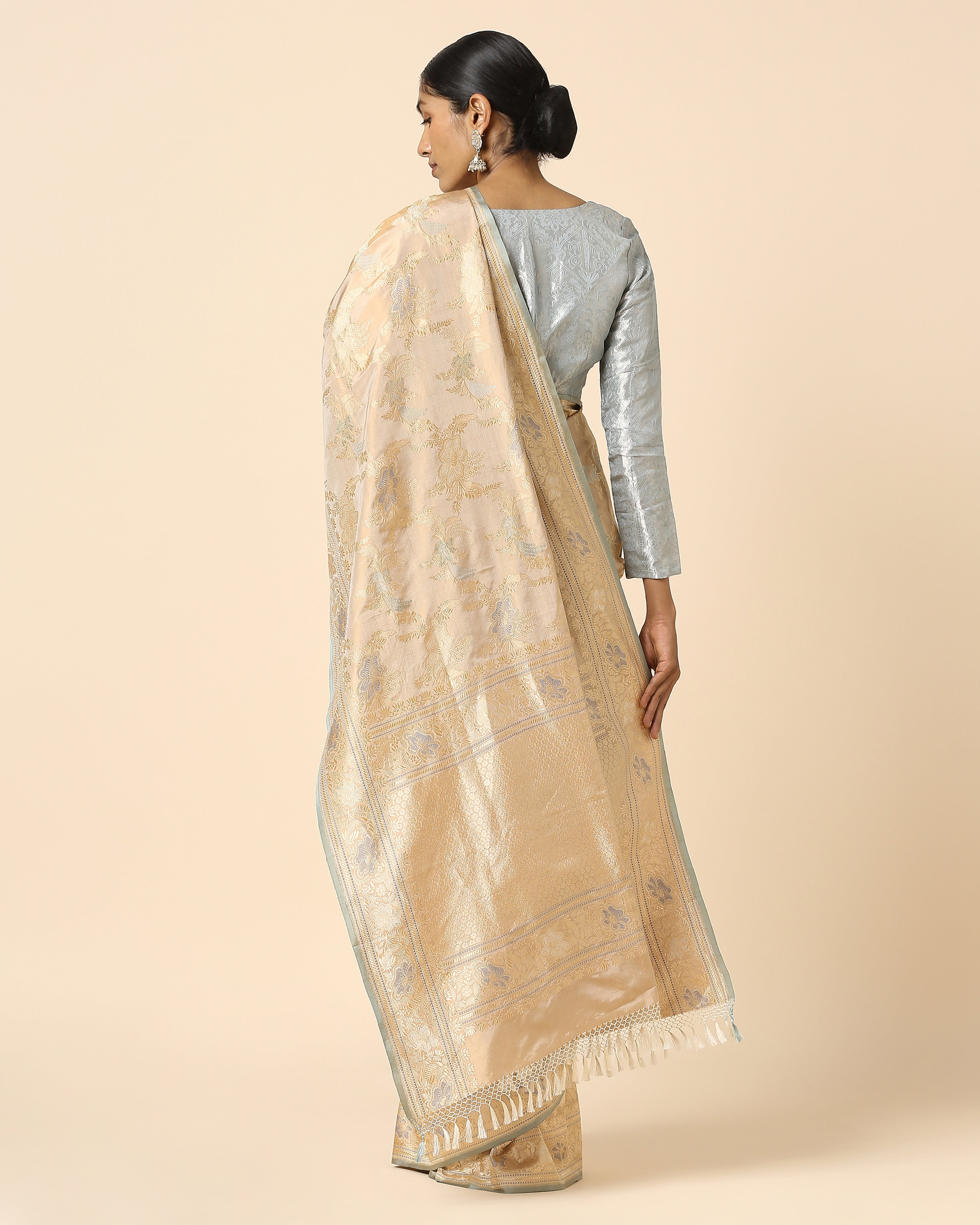 Dhanvi Banarasi Kadwa Silk Saree