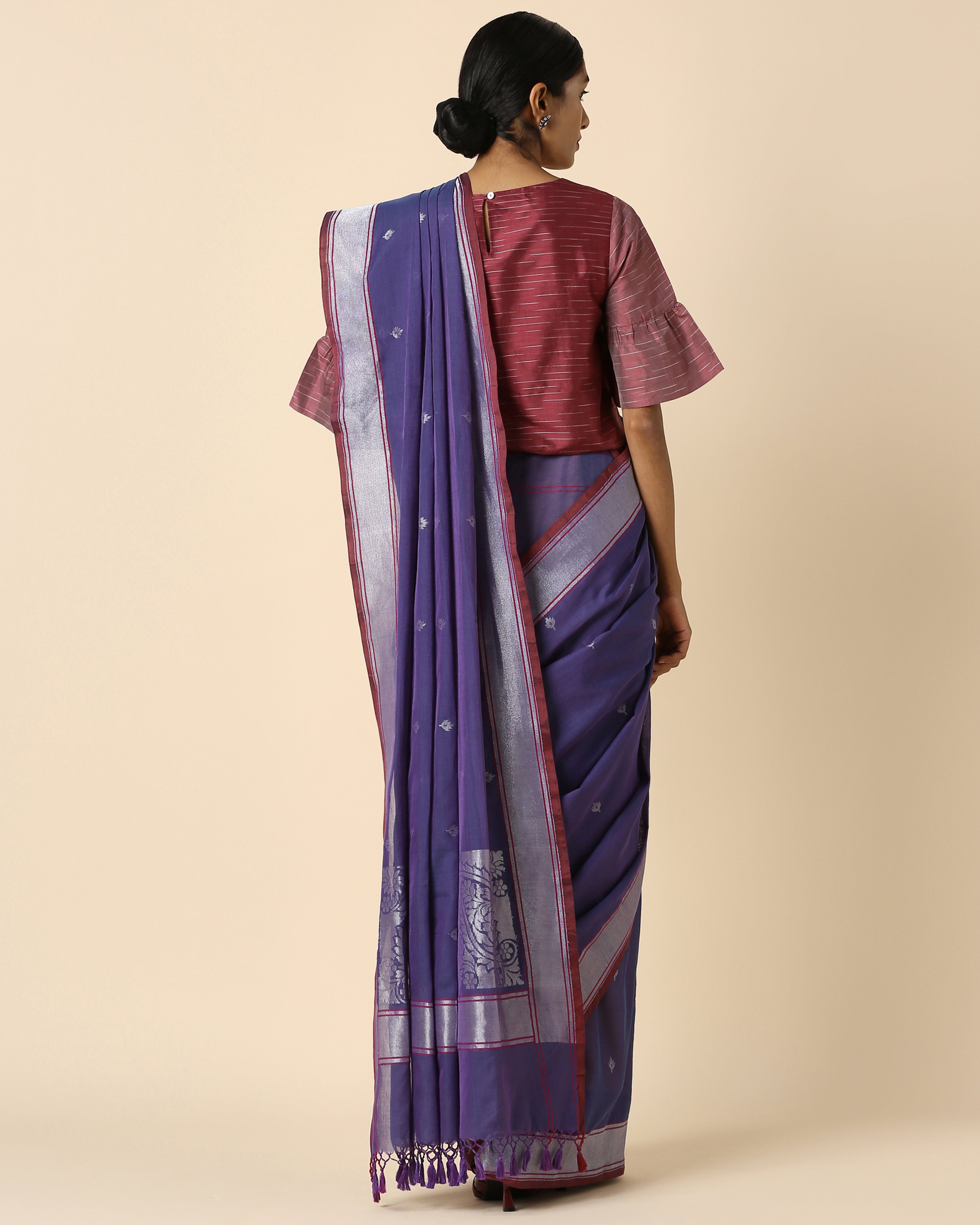 Divisha Banarasi Kadwa Cotton Saree