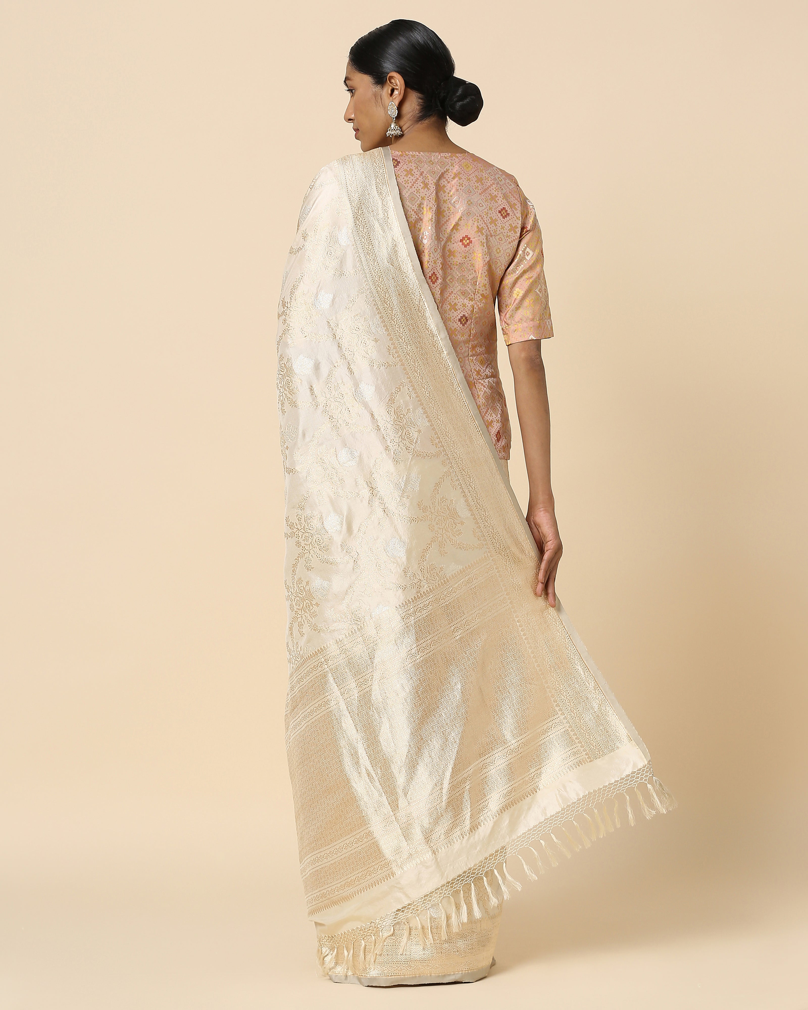 Yousha Banarasi Kadwa Silk Saree