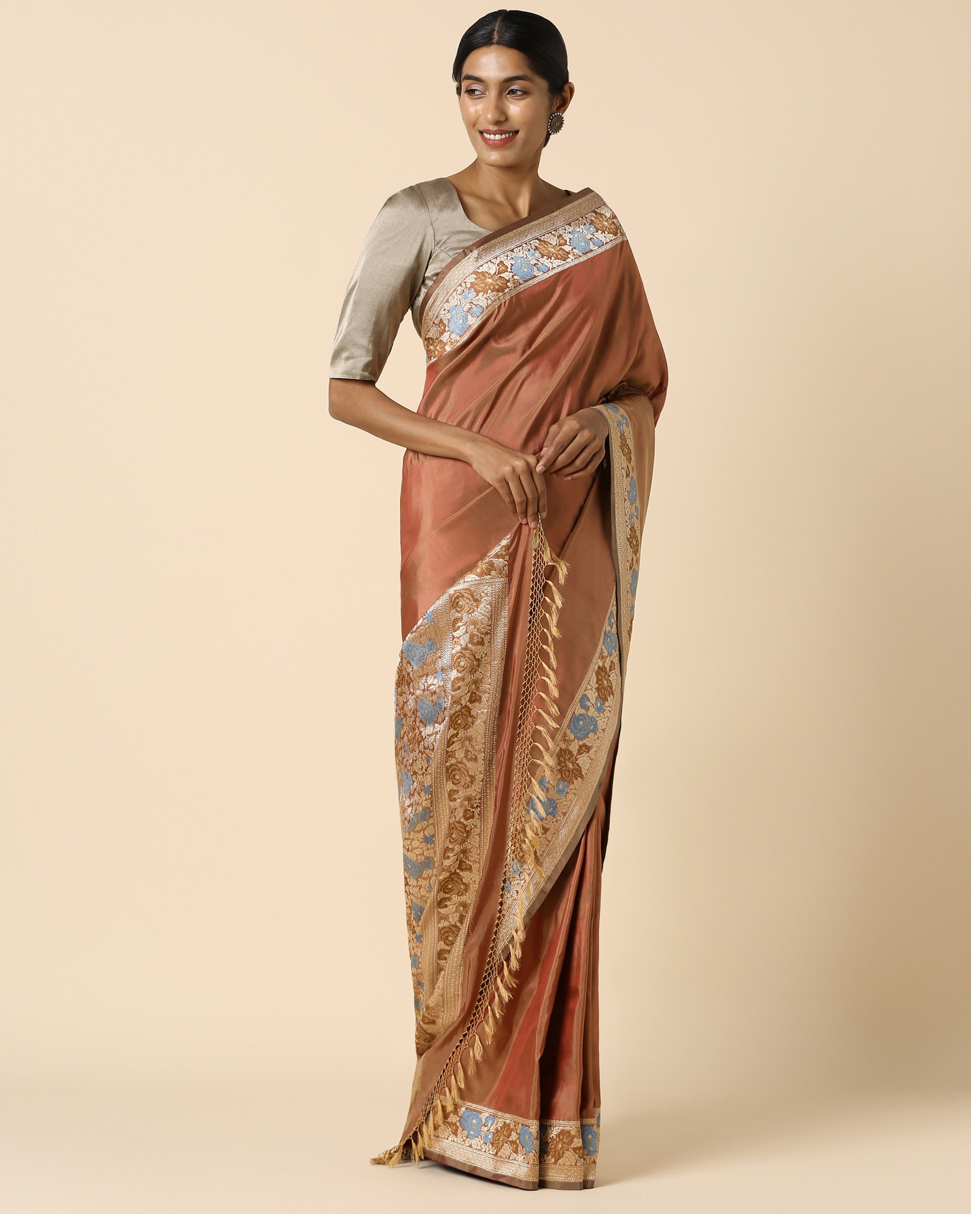 Aadvika Banarasi Kadwa Silk Saree