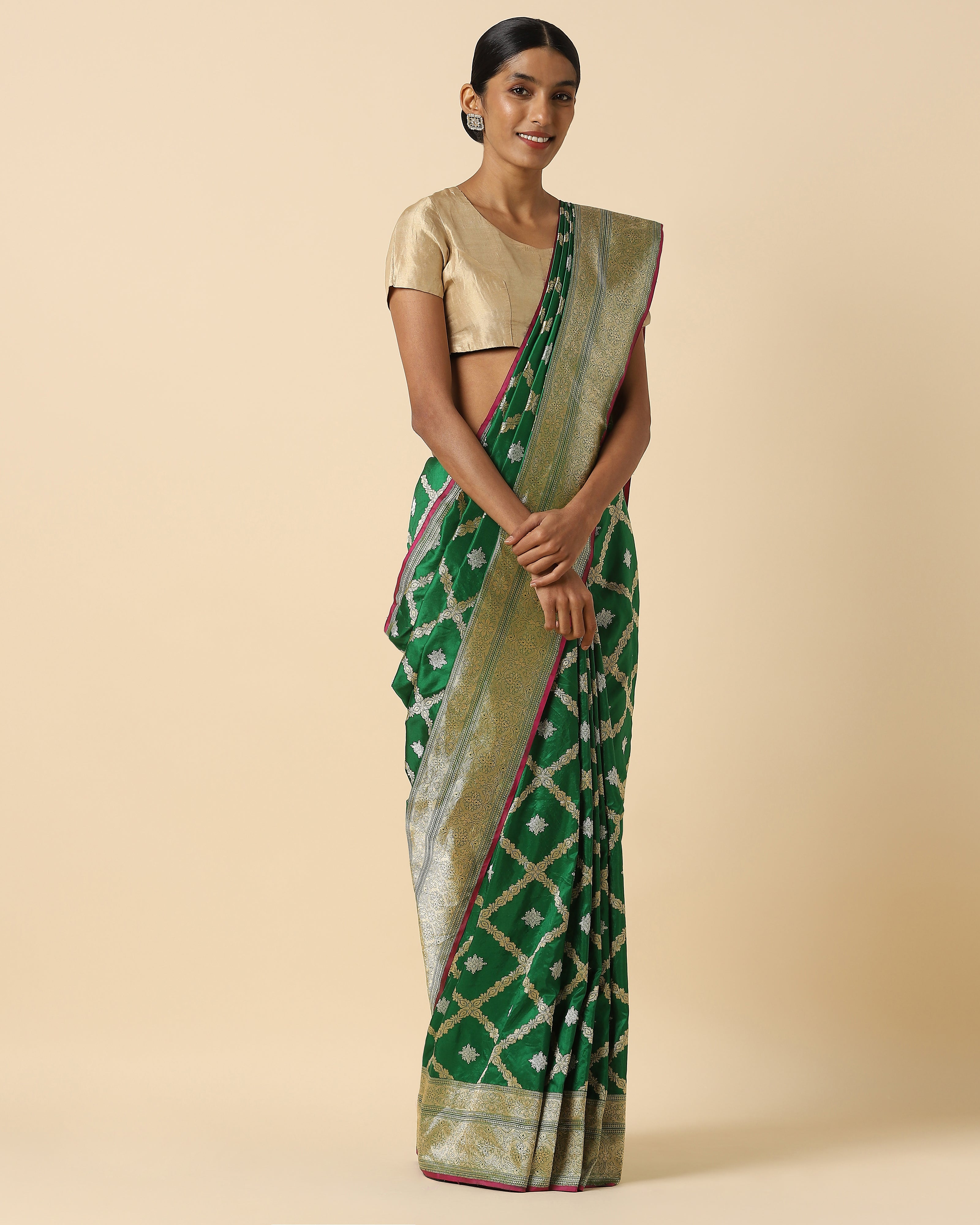 Hemal Banarasi Kadwa Silk Saree