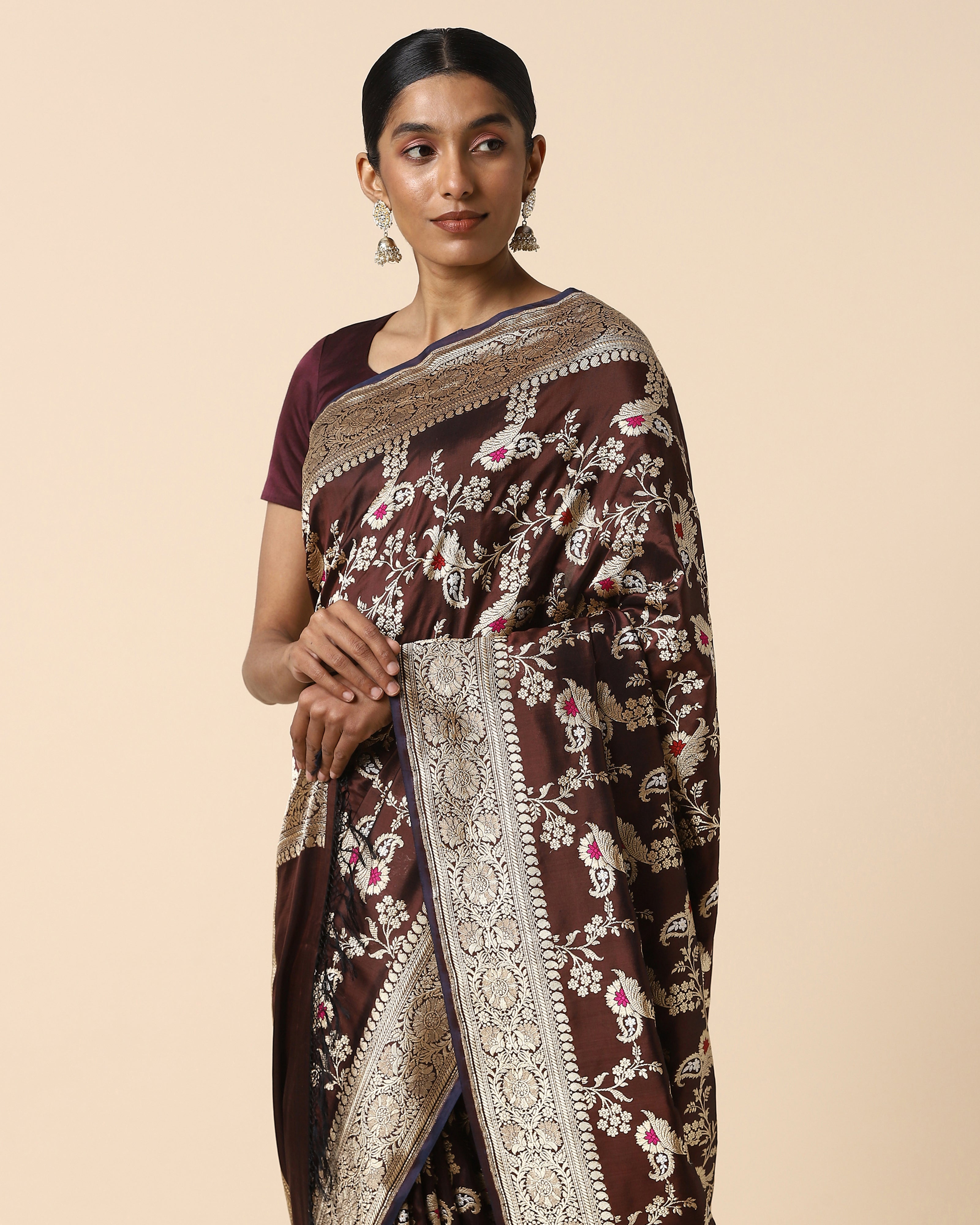 Nikita Banarasi Kadwa Silk Saree