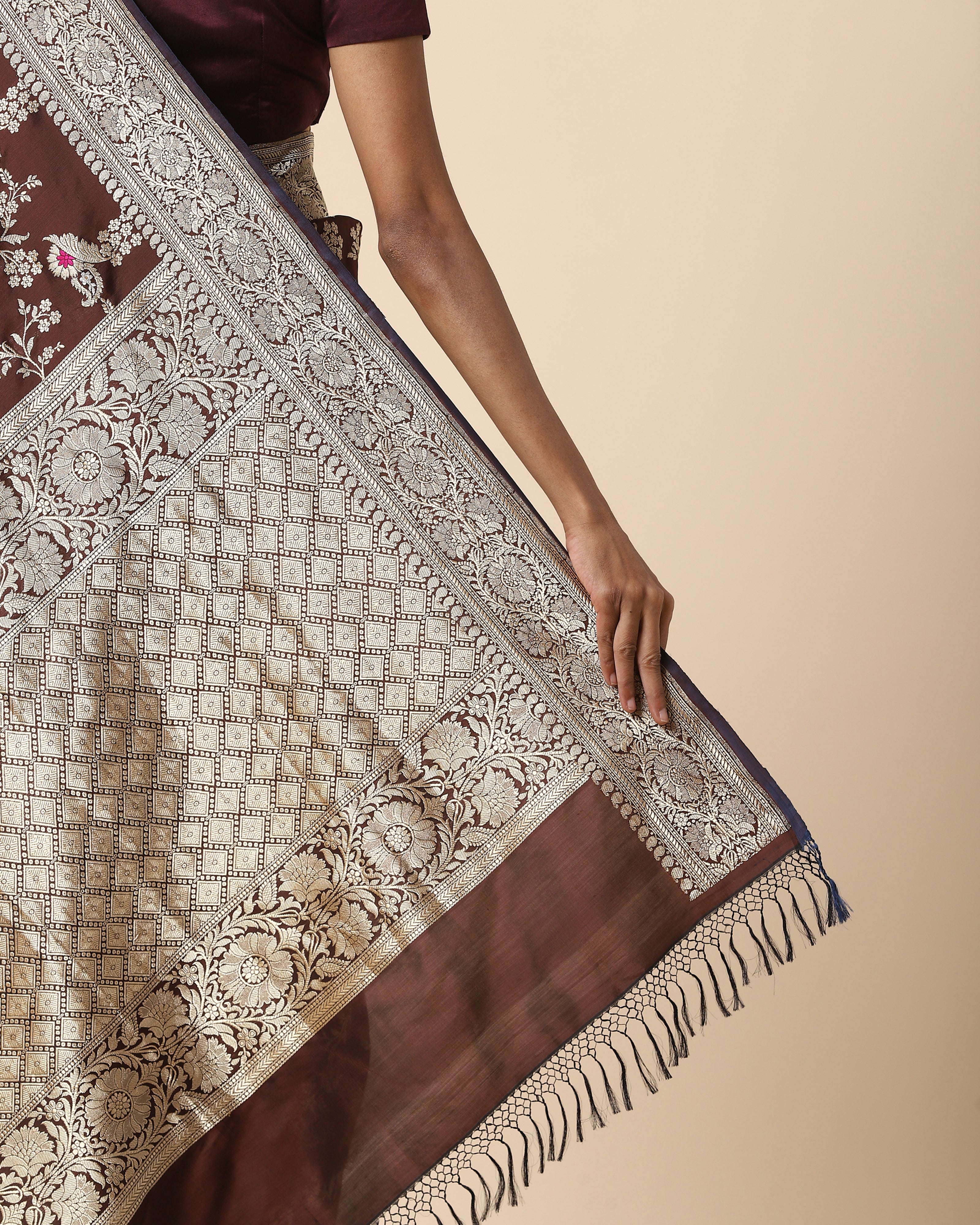 Nikita Banarasi Kadwa Silk Saree