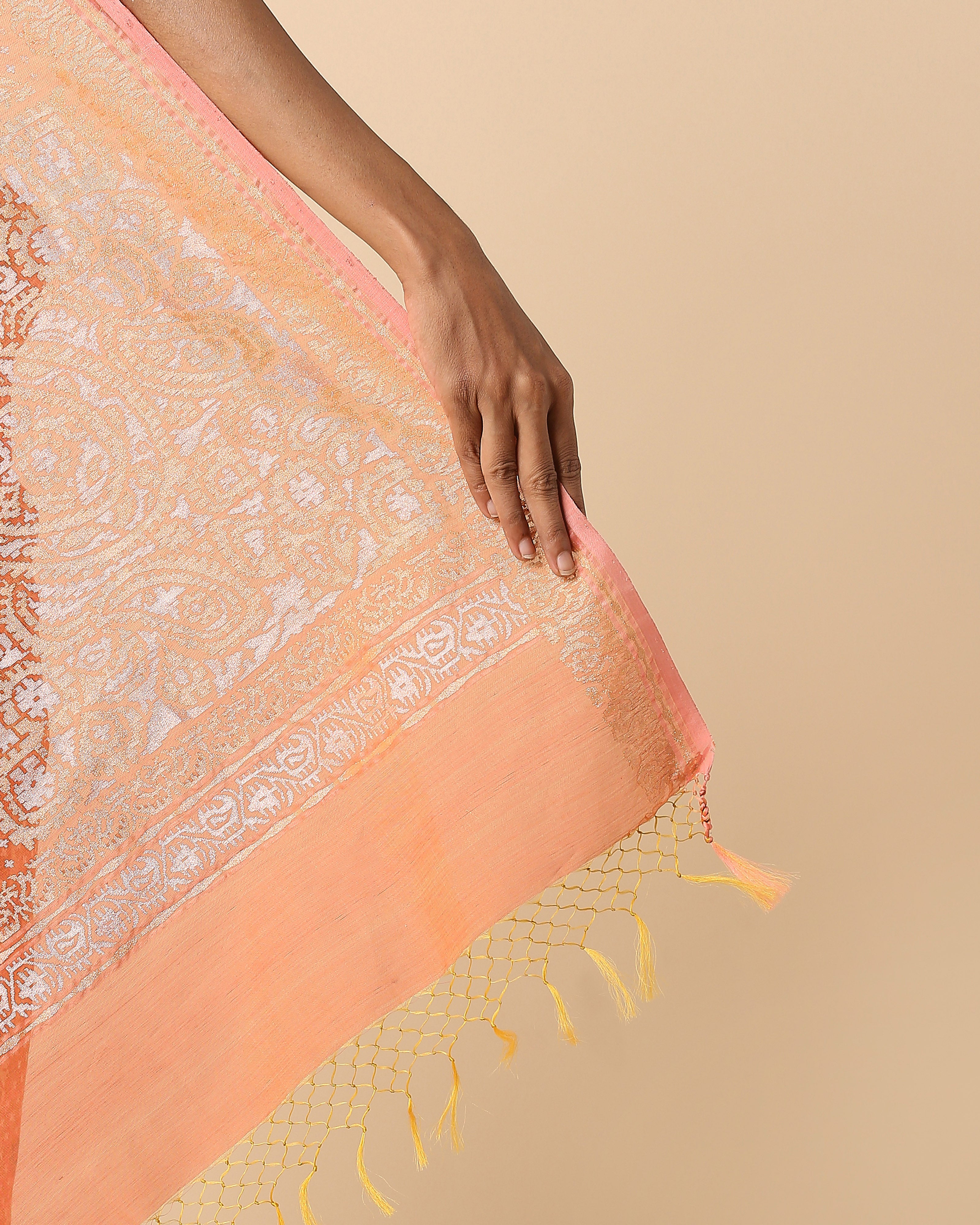 Divya Banarasi Jamdani Silk Cotton Saree