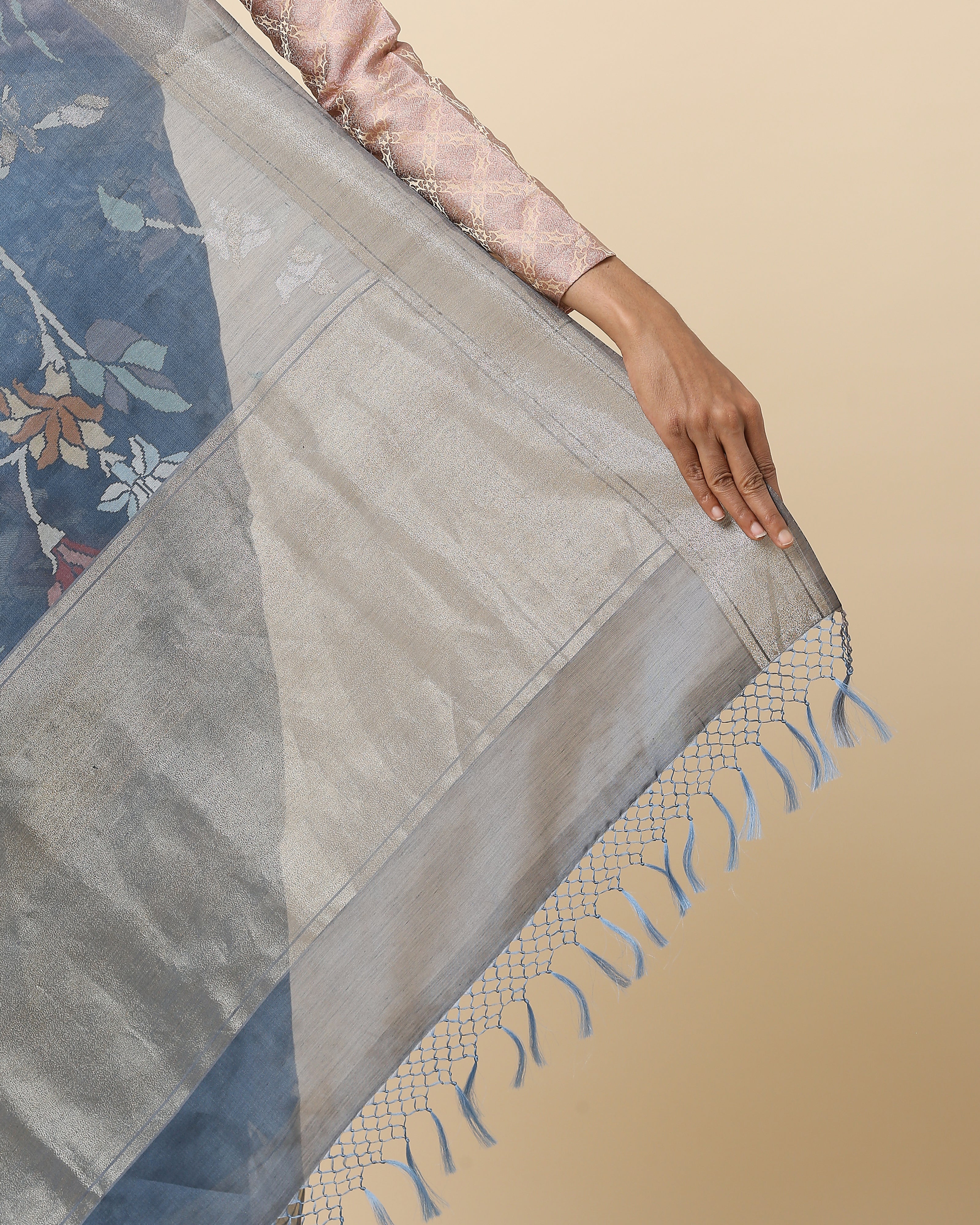 Kahini Banarasi Jamdani Silk Cotton Saree