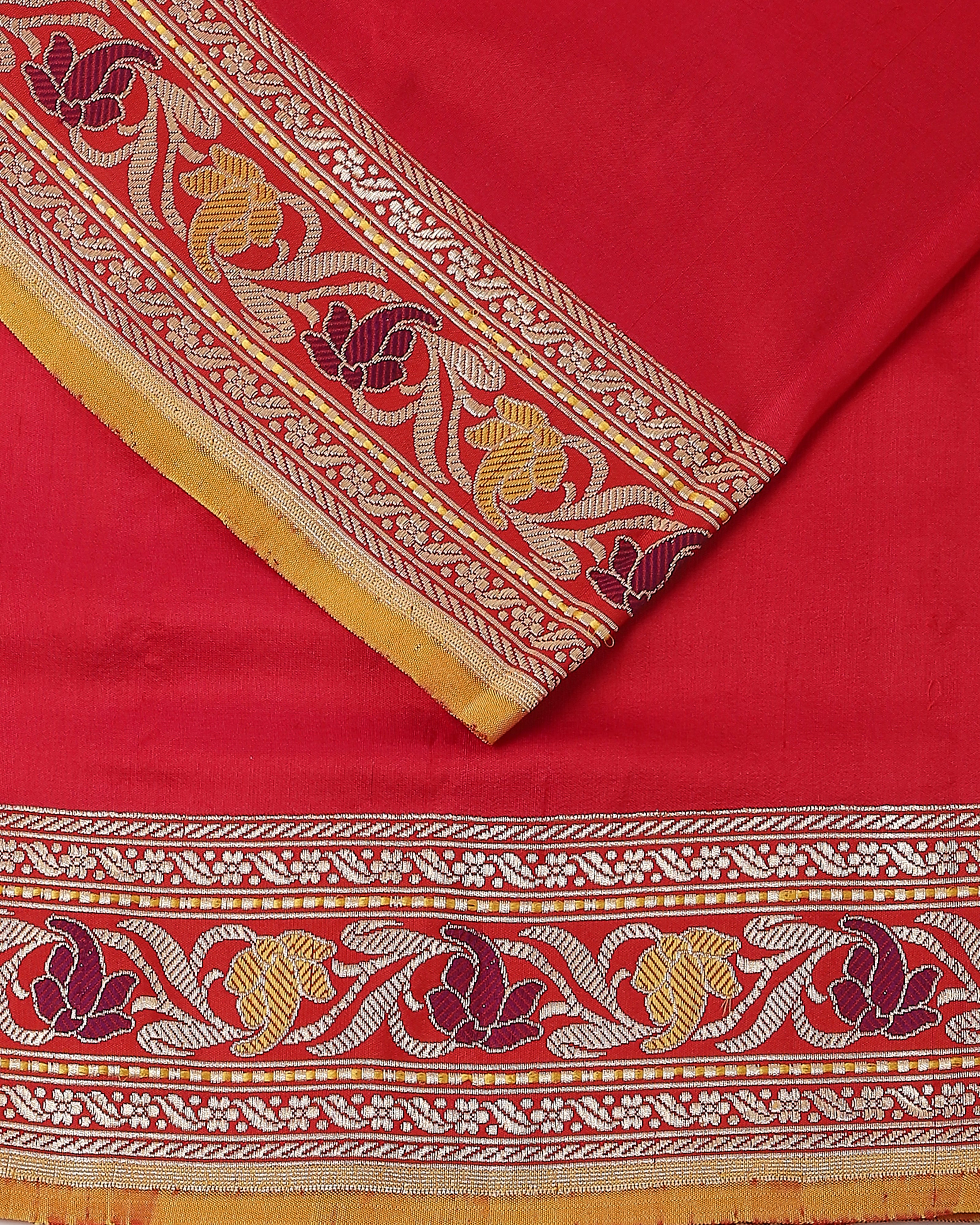 Vivaan Banarasi Kadwa Silk Saree