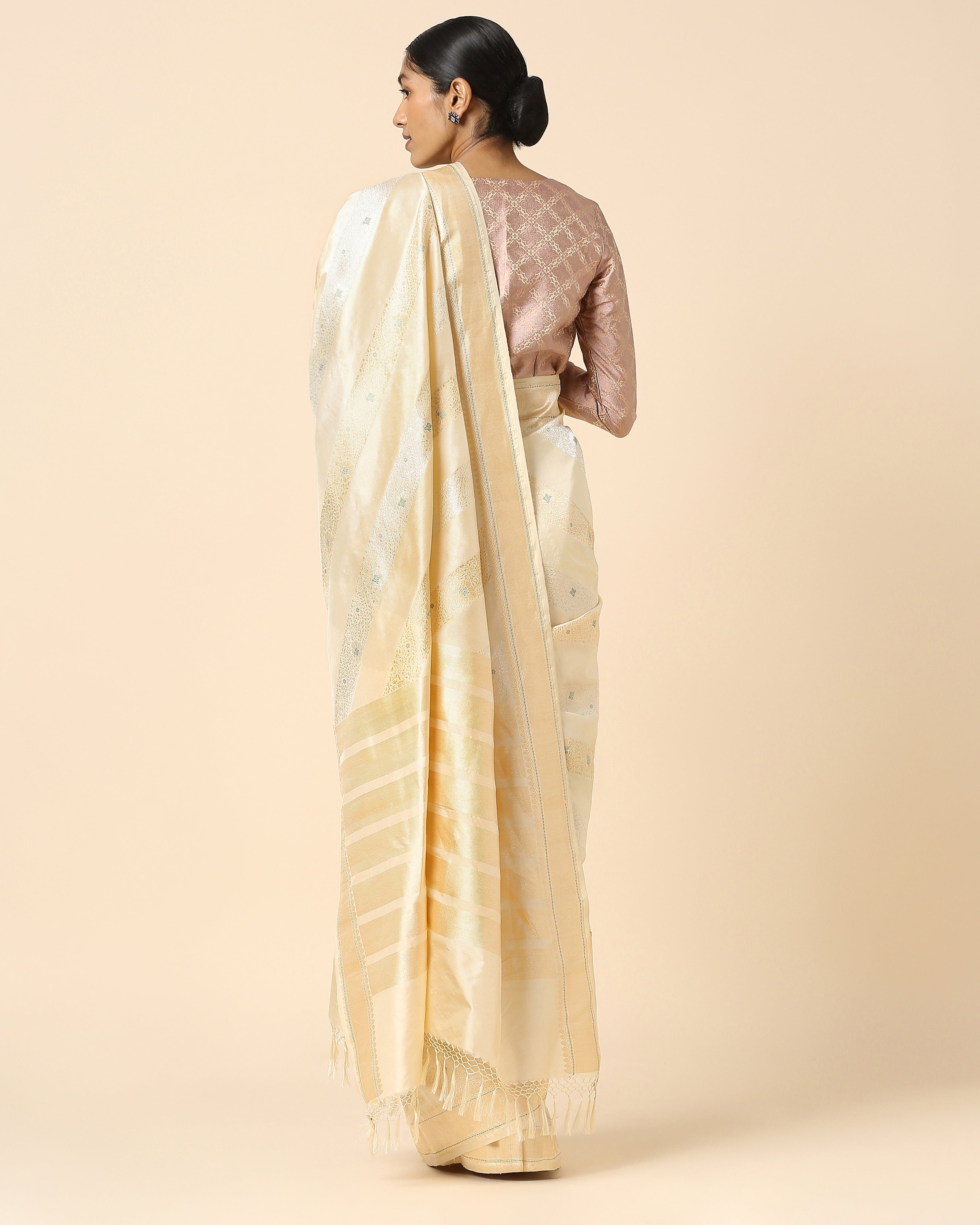 Viju Banarasi Kadwa Silk Saree