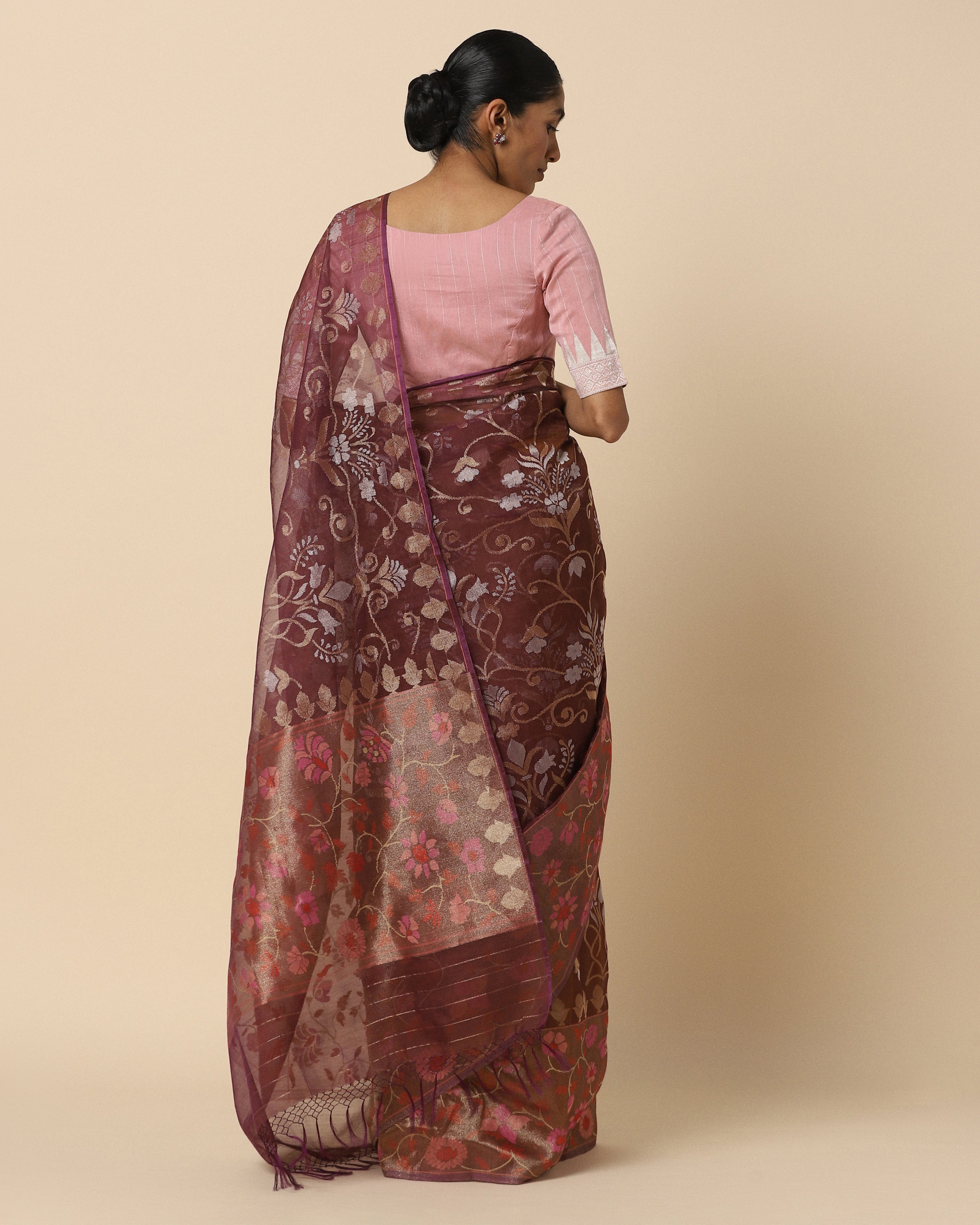 Shalika Banarasi Jamdani Silk Cotton Saree