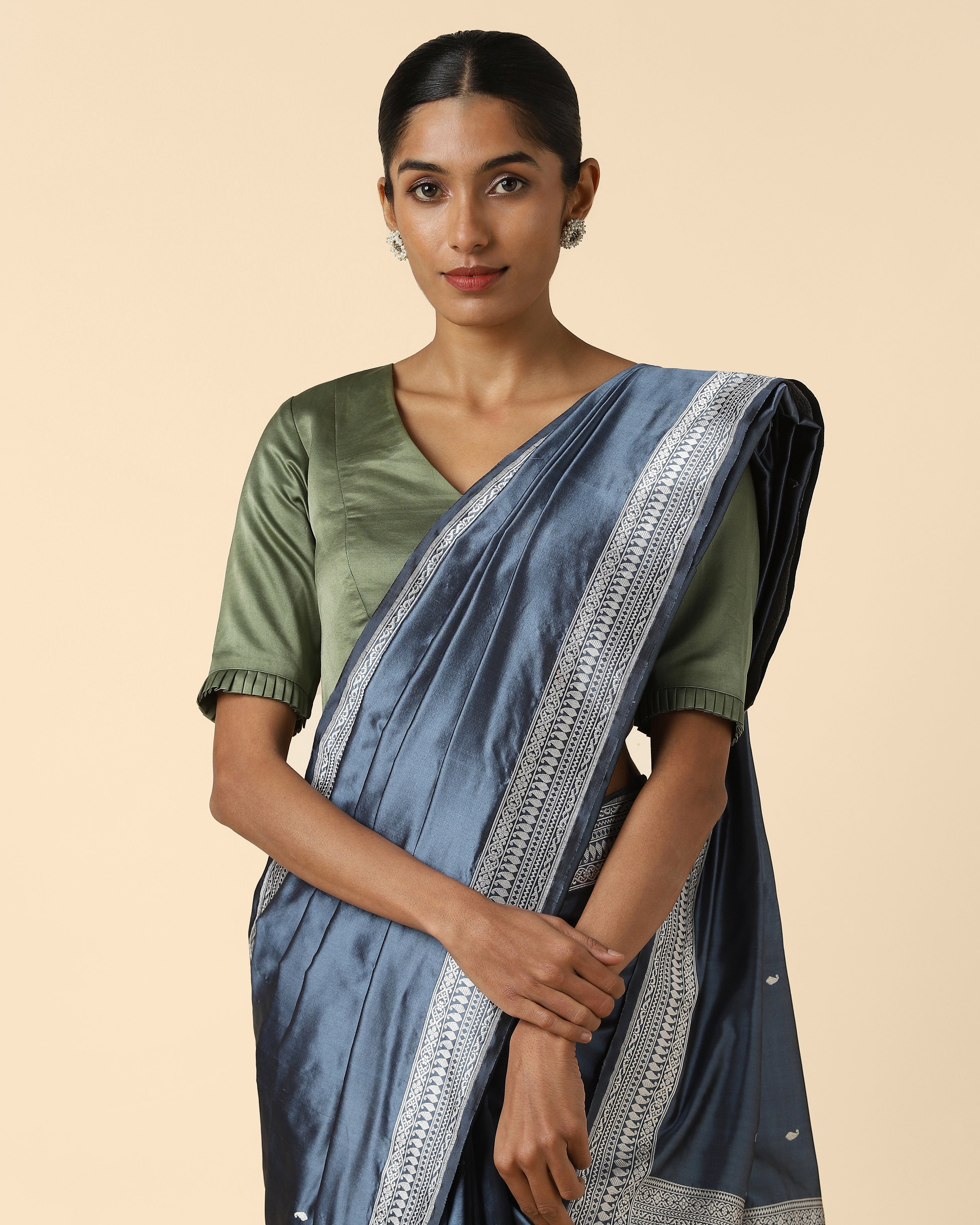 Netrika Banarasi Kadwa Silk Saree