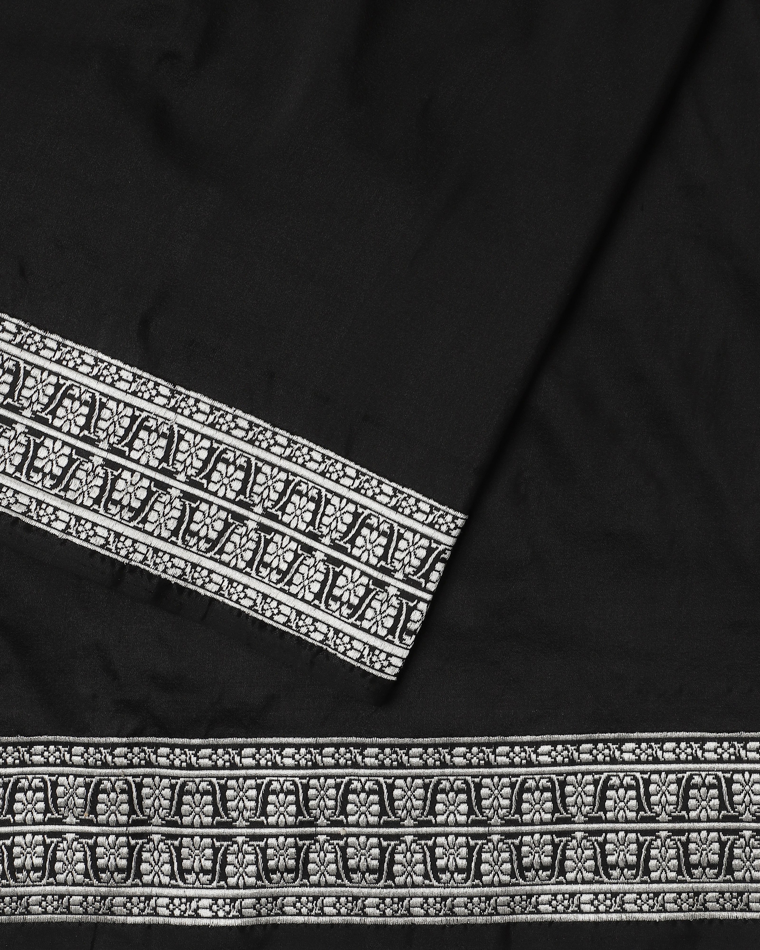 Aloka Banarasi Rangkaat Kadwa Silk Saree