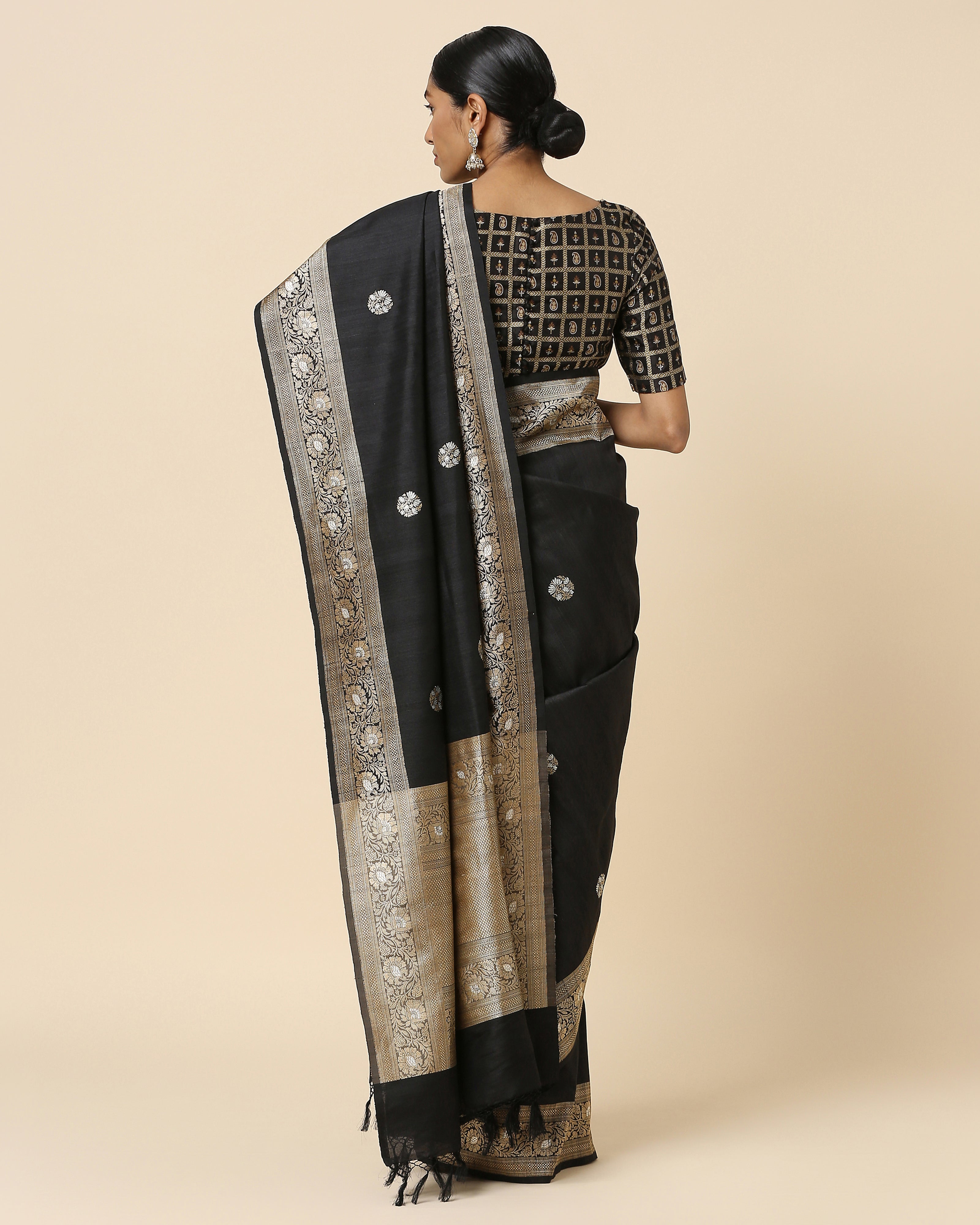 Hansal Banarasi Kadwa Silk Saree