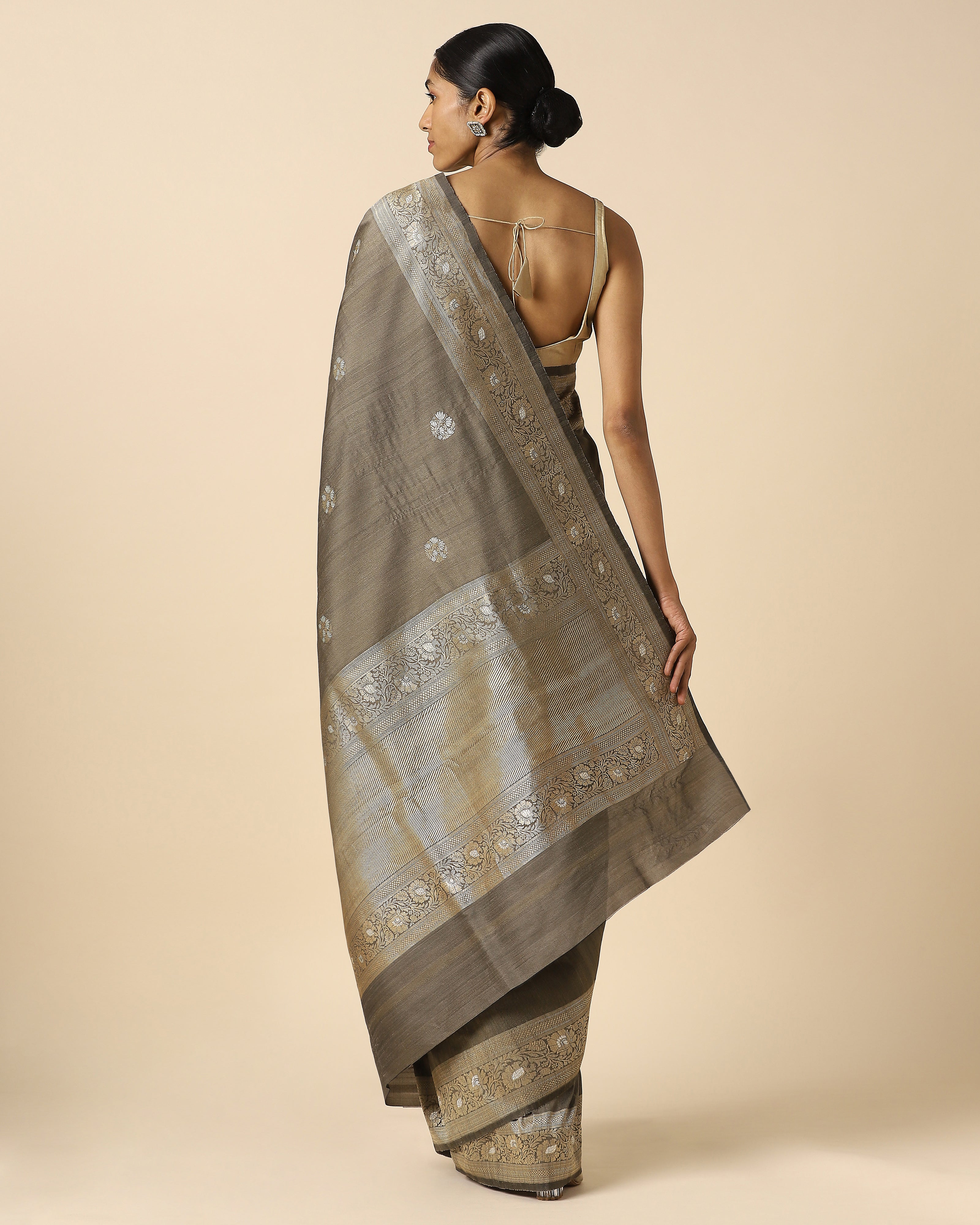 Hansal Banarasi Kadwa Silk Saree