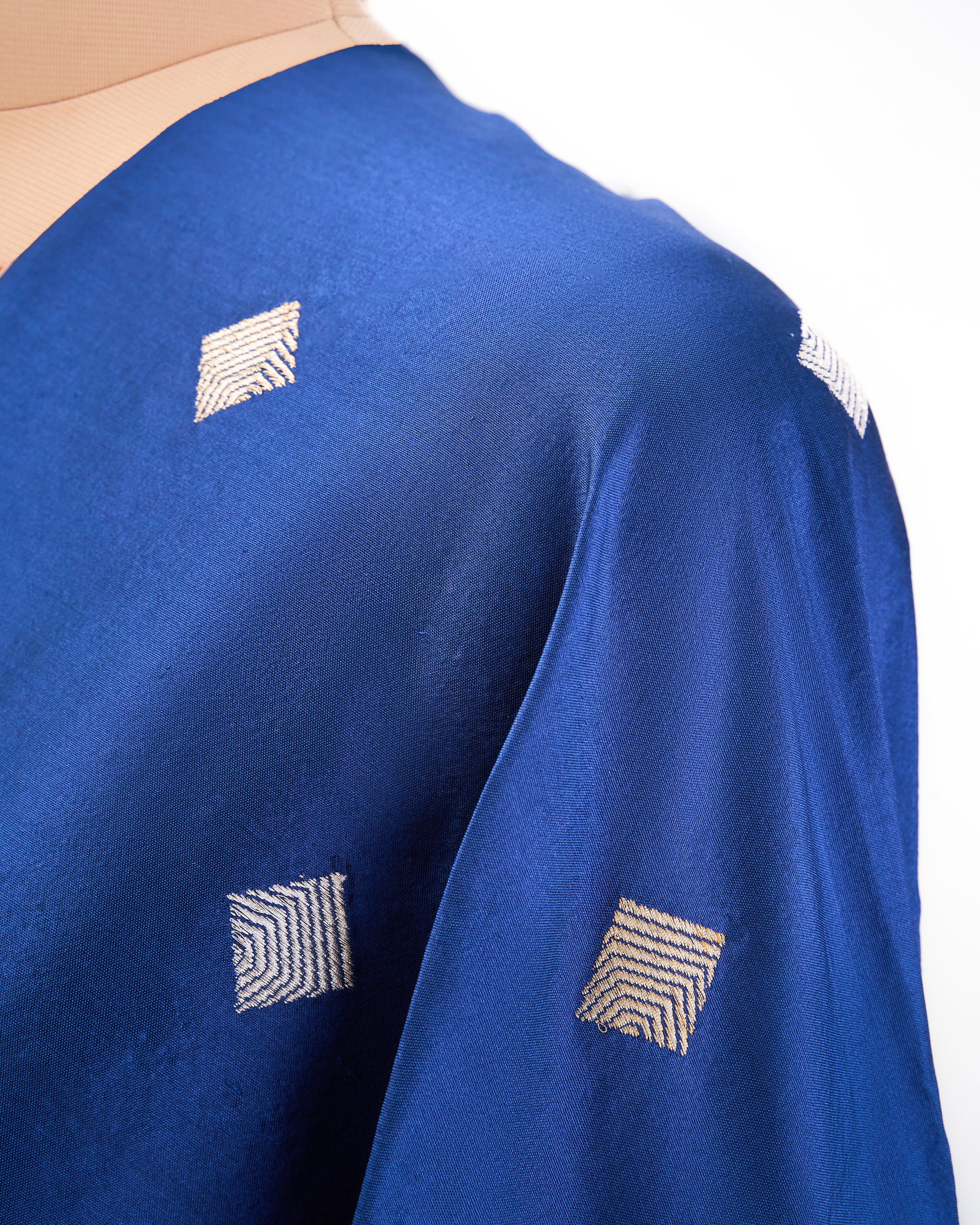 Chandraki Banarasi Kadwa Silk Suit Fabric