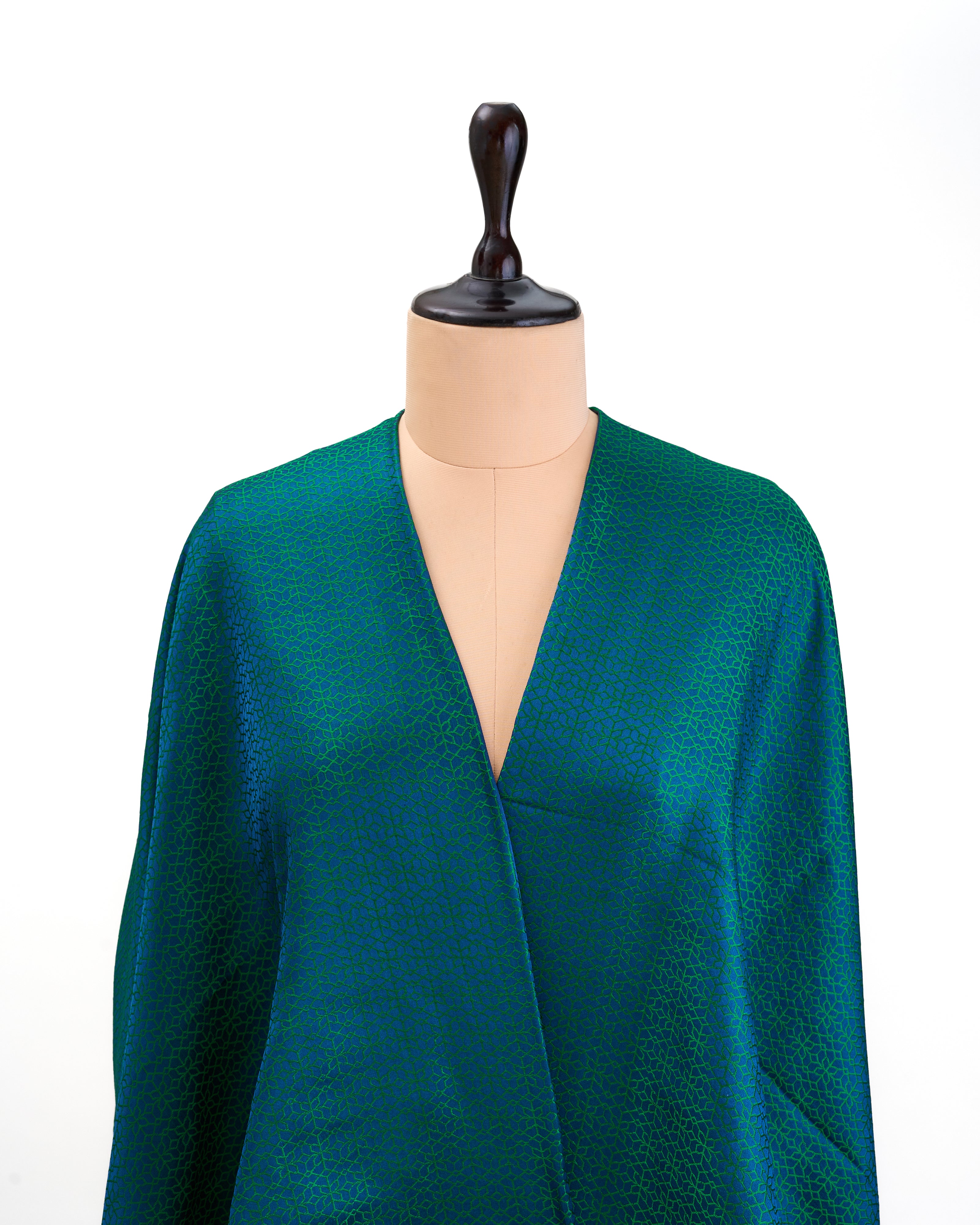 Kaitrin Banarasi Tanchoi Silk Suit Fabric