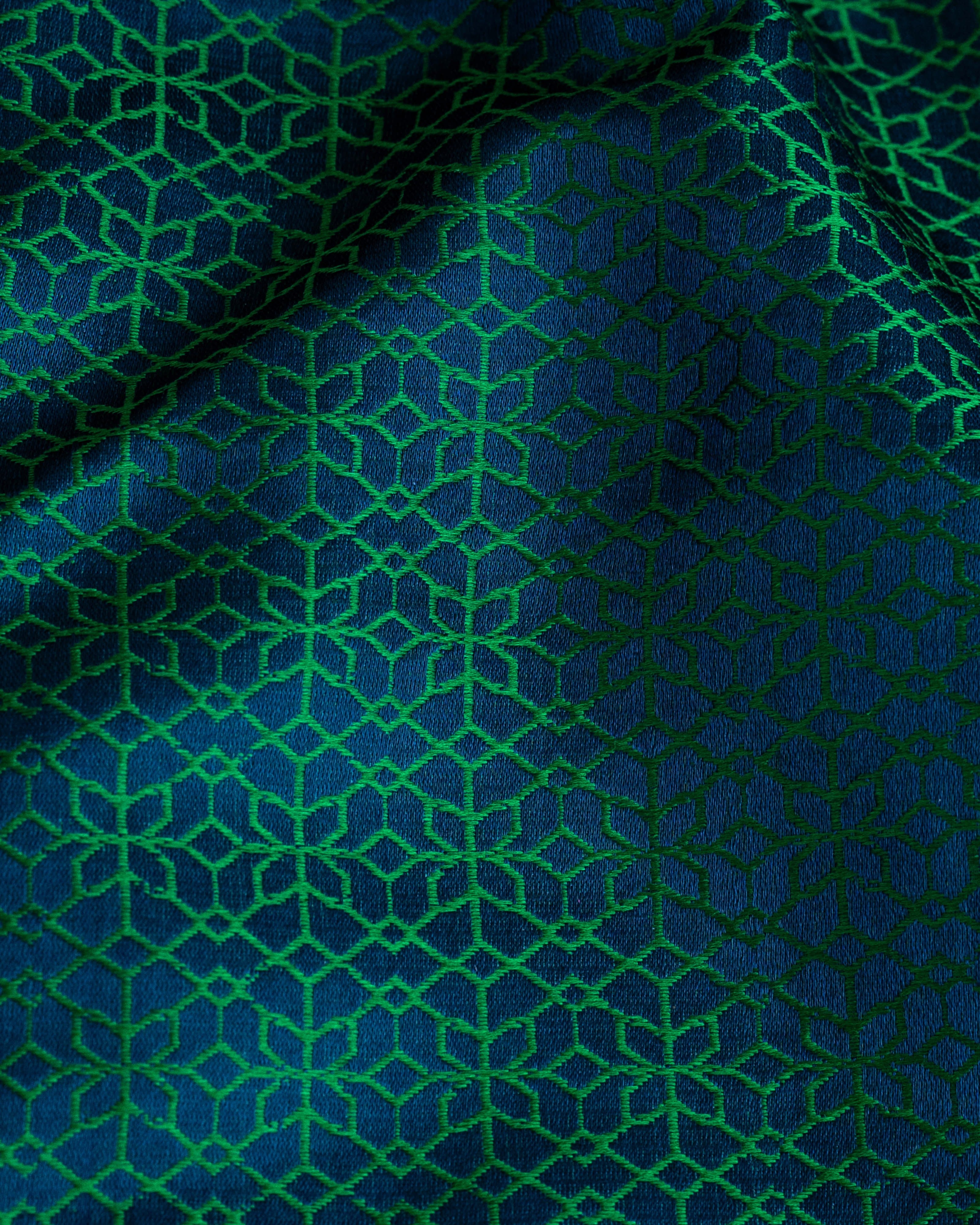 Kaitrin Banarasi Tanchoi Silk Suit Fabric