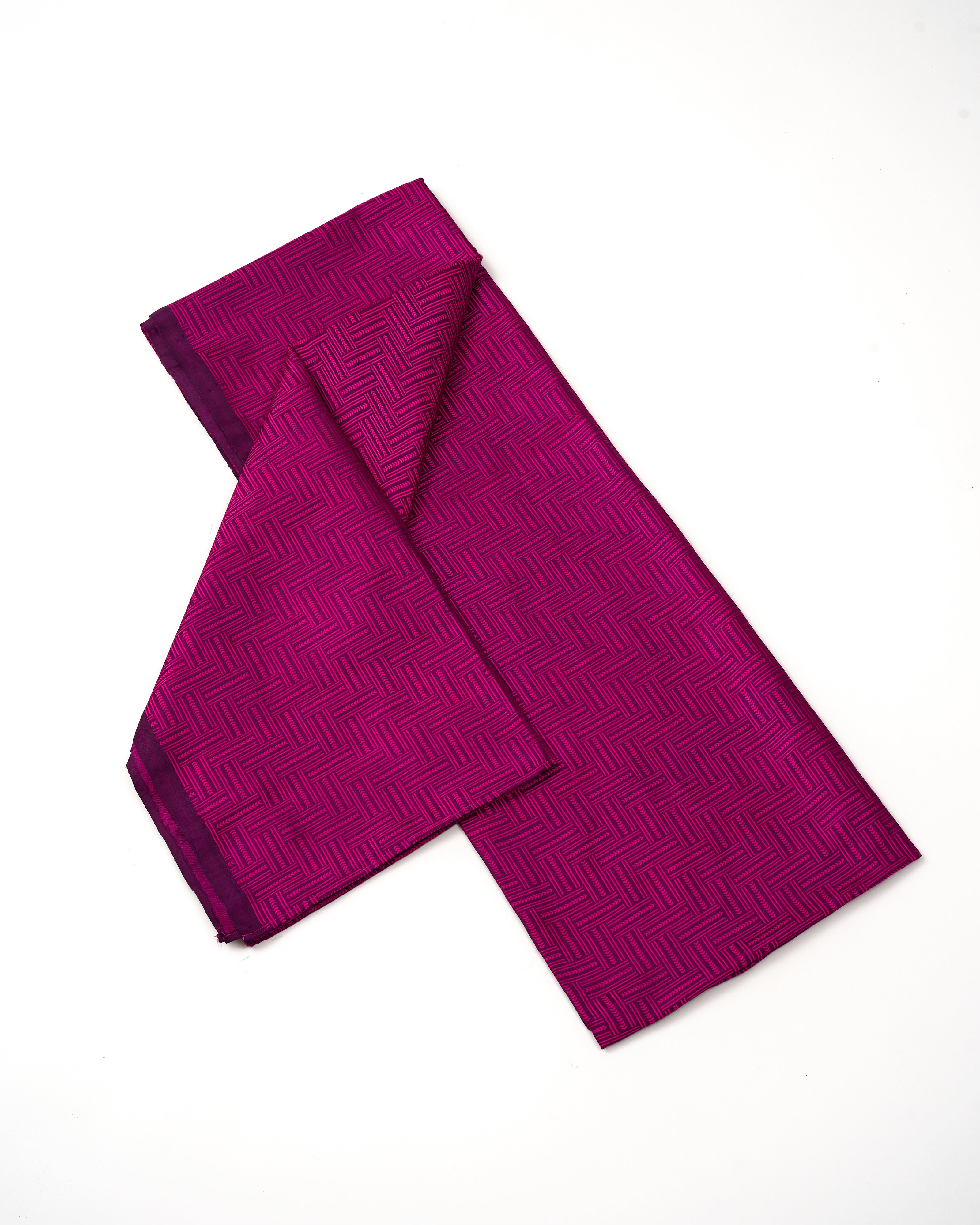 Kamora Banarasi Tanchoi Silk Suit Fabric