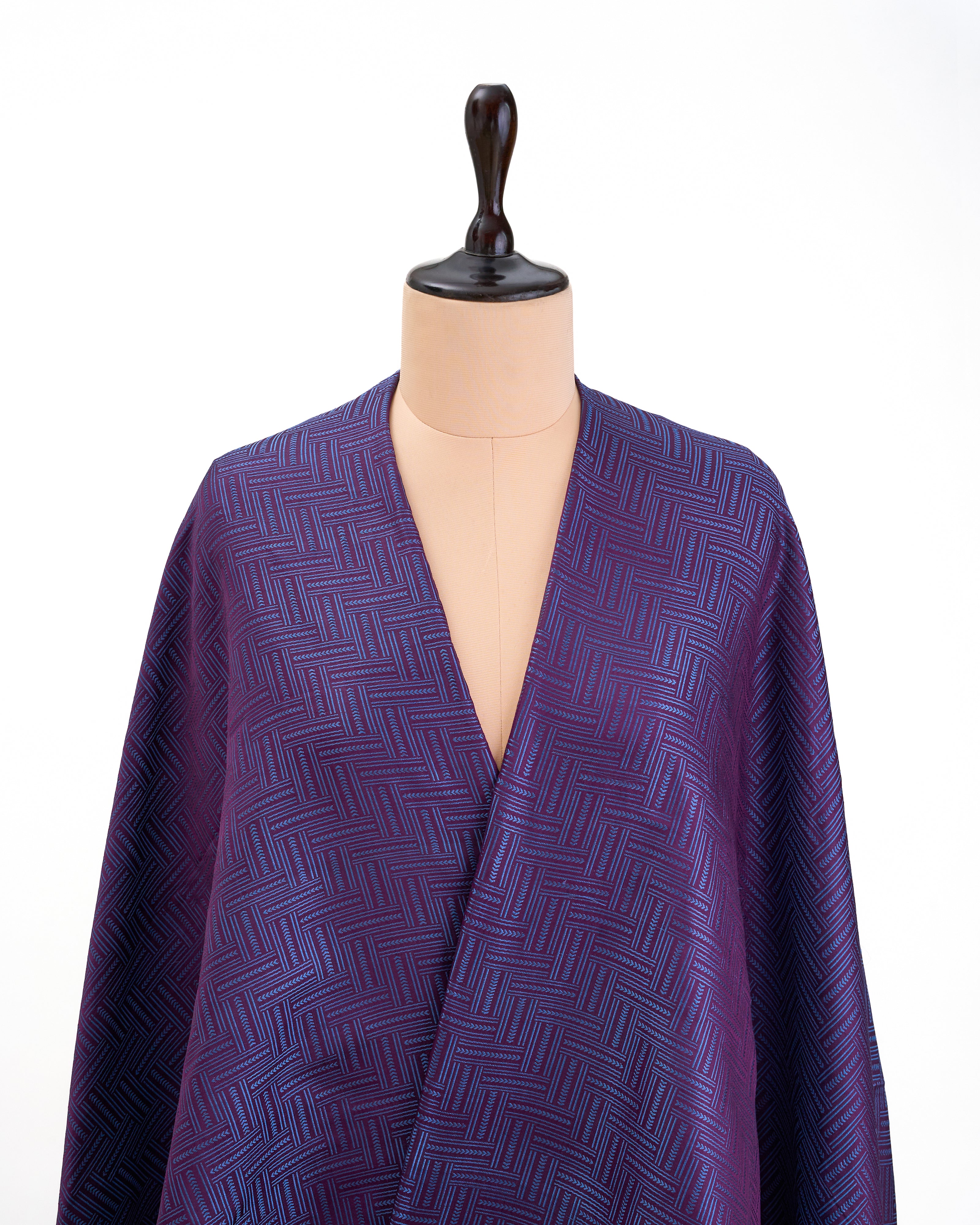 Kamora Banarasi Tanchoi Silk Suit Fabric