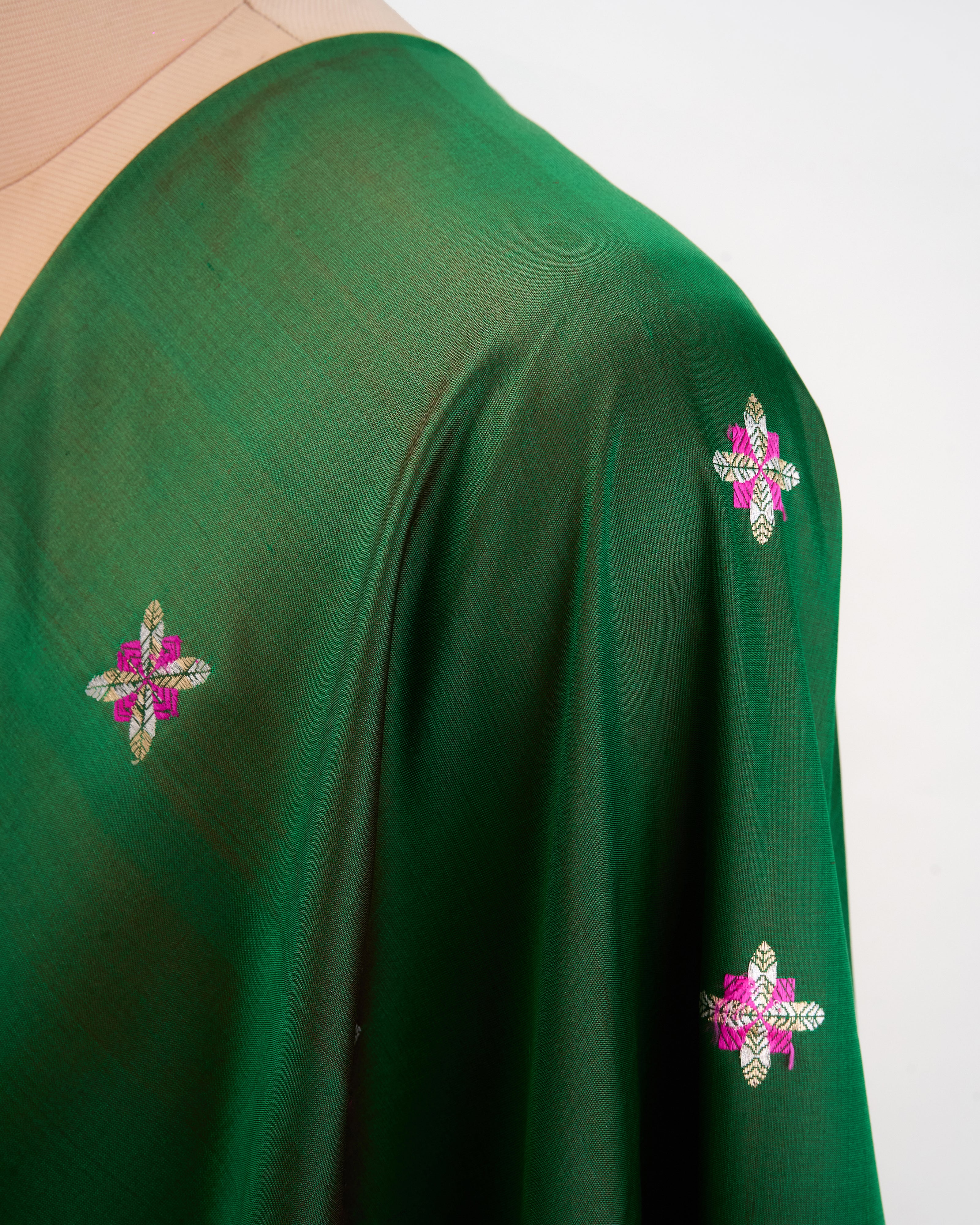 Jhilmil Banarasi Kadwa Silk Suit Fabric