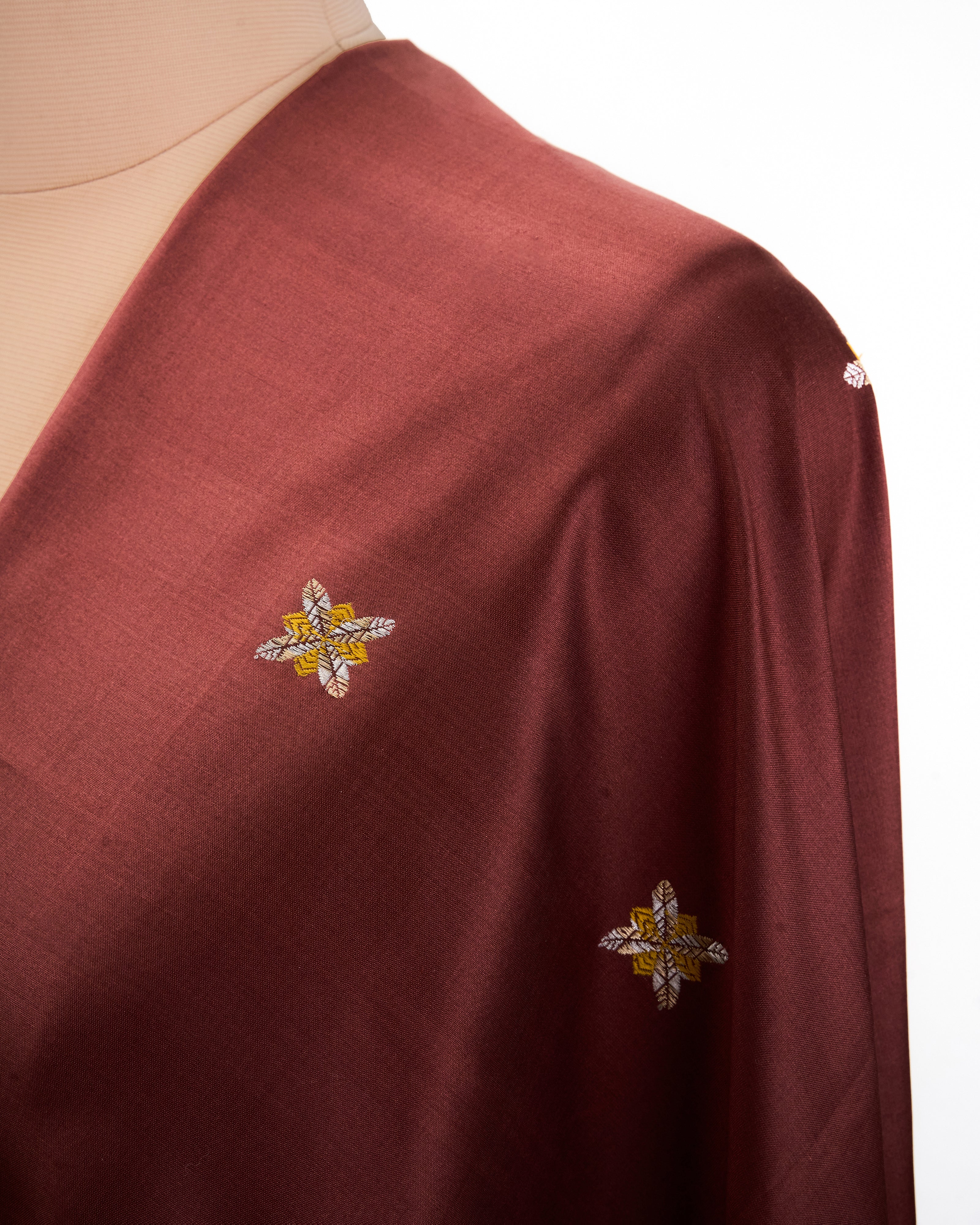 Jhilmil Banarasi Kadwa Silk Suit Fabric