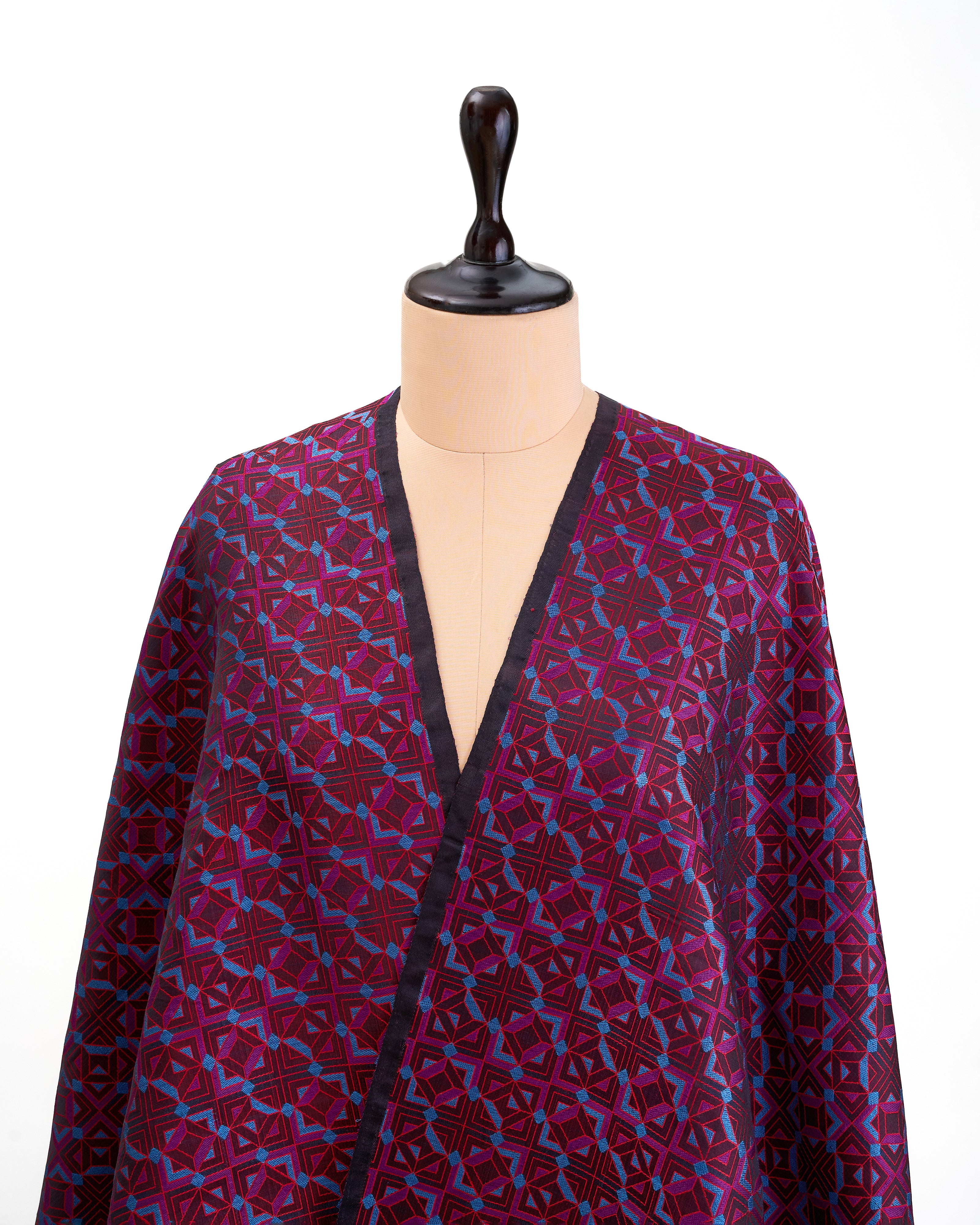 Khamir Banarasi Tanchoi Silk Suit Fabric