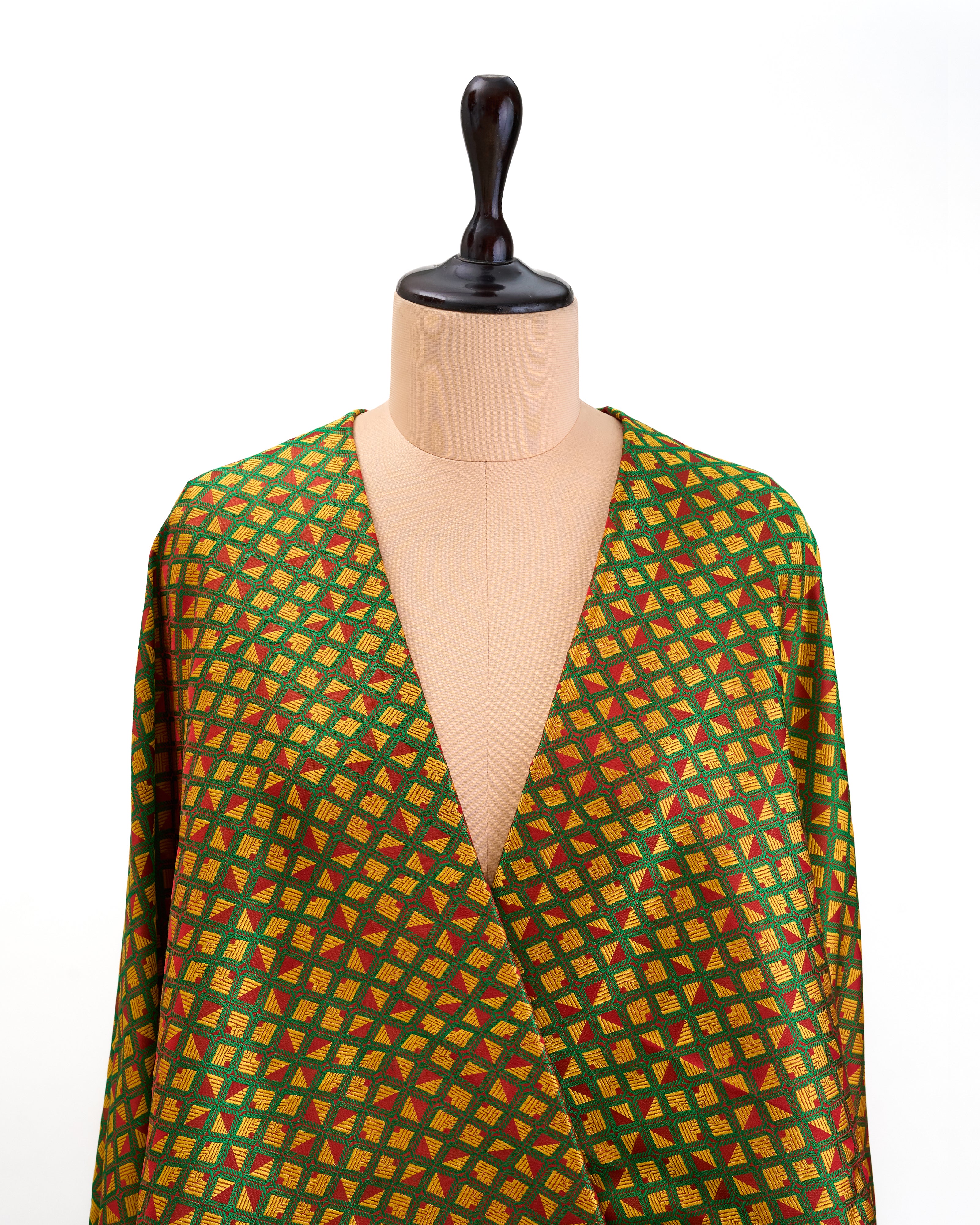 Parthiv Banarasi Tanchoi Silk Suit Fabric