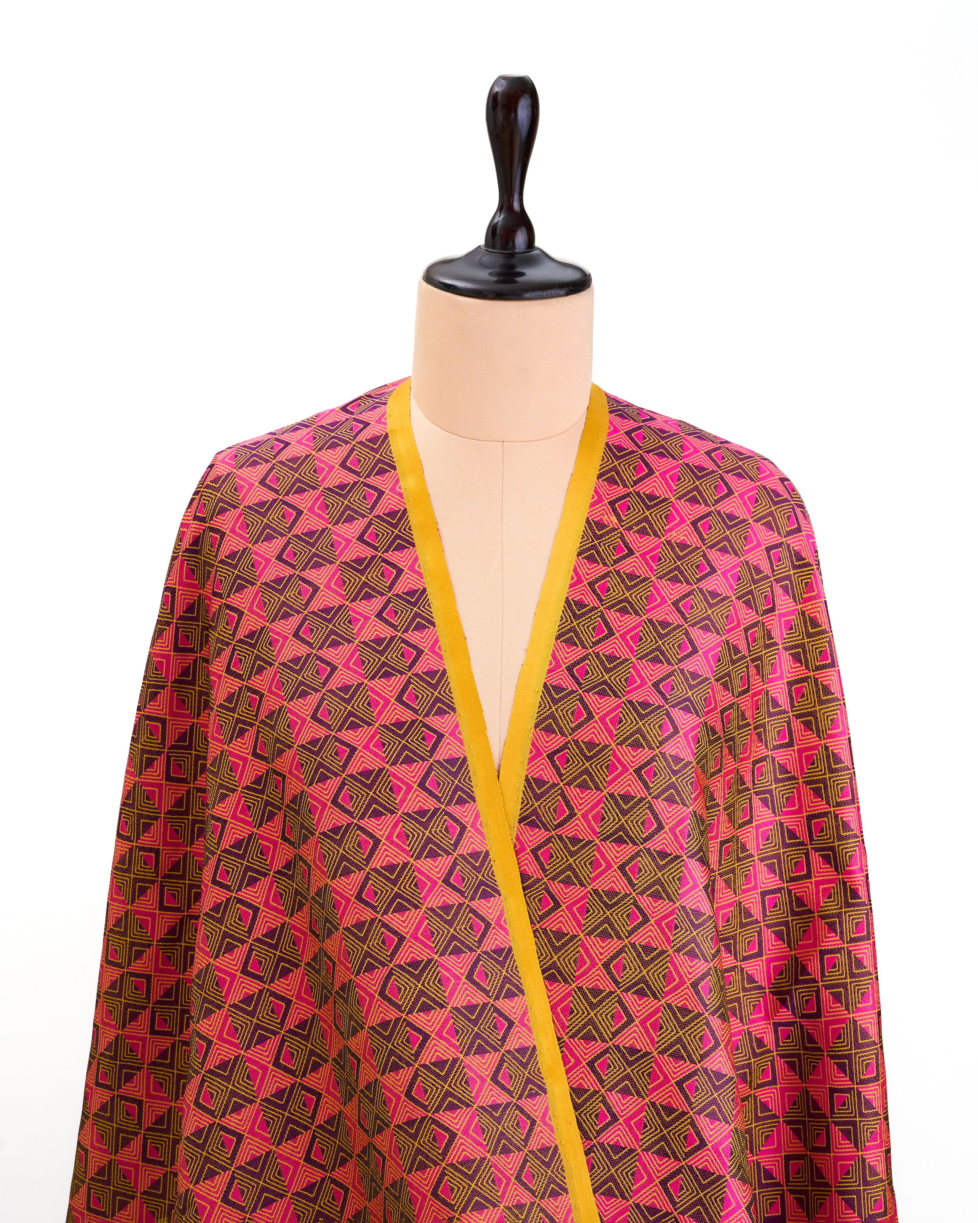 Riddhi Banarasi Tanchoi Silk Suit Fabric