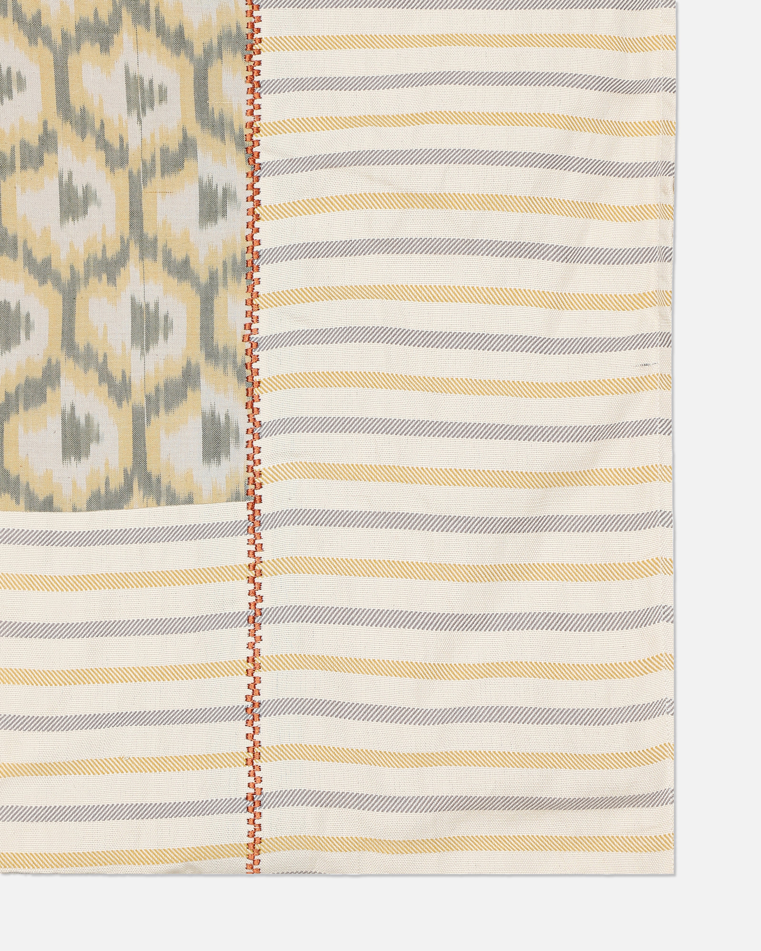 Electra Pochampally Warp Ikat Cotton Single Bed Cover