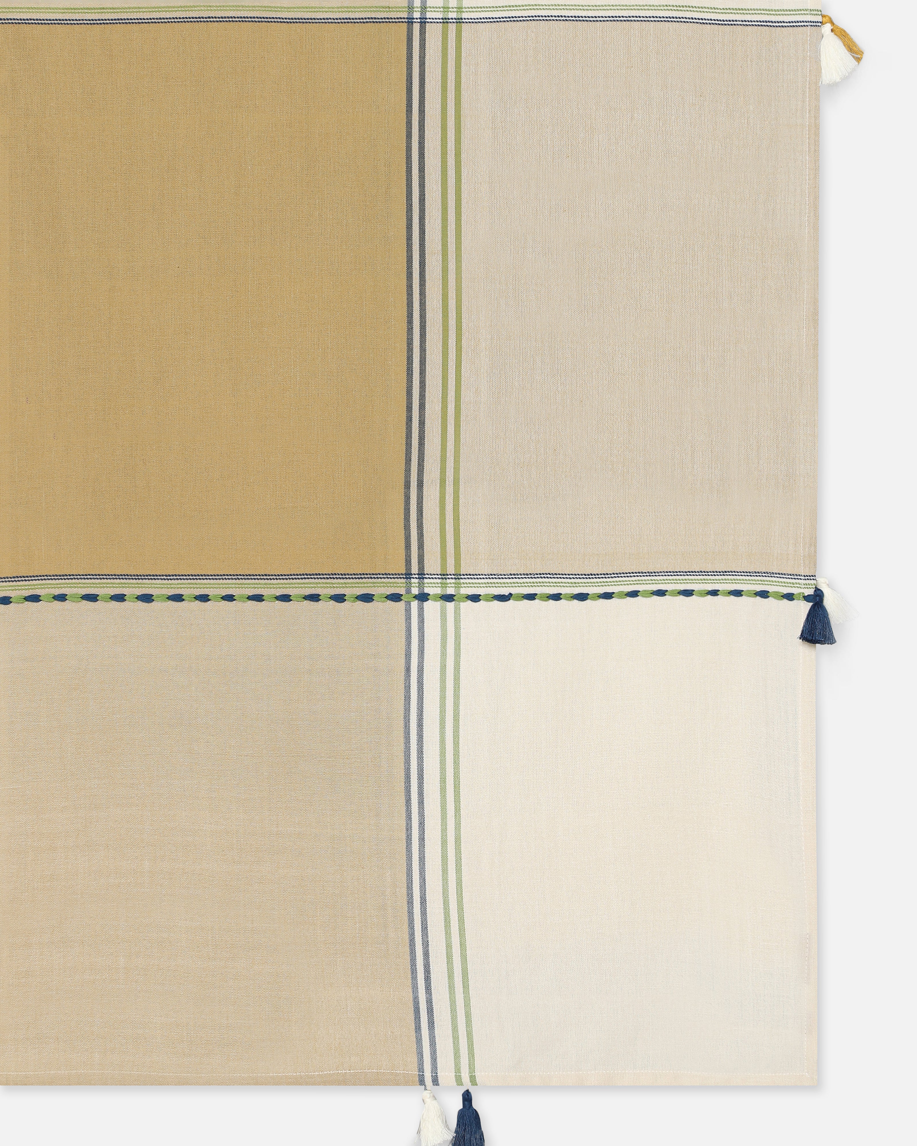 Villa Bhujodi Extra Weft Cotton Double Bed Cover