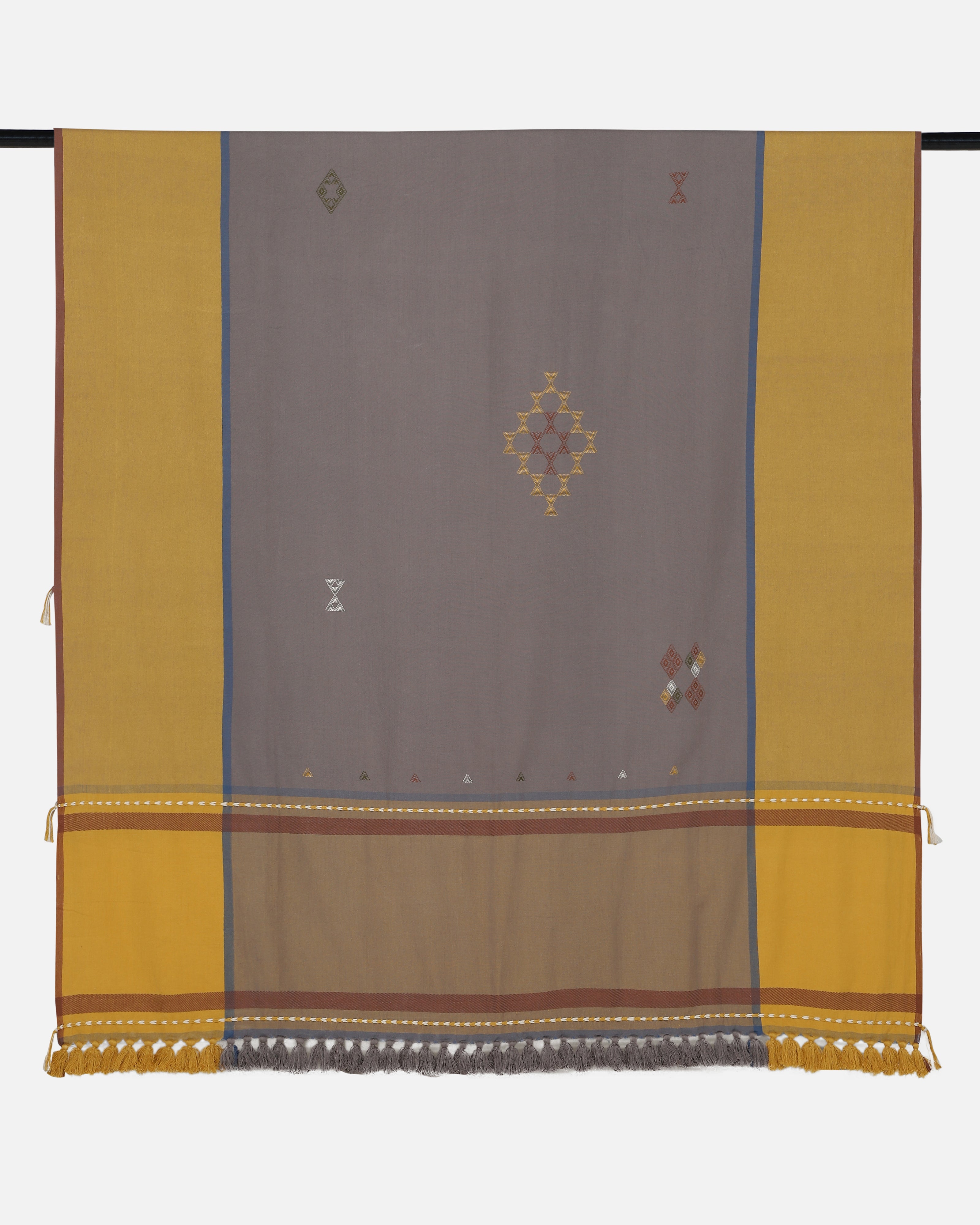 Amore Bhujodi Extra Weft Cotton Table Cover