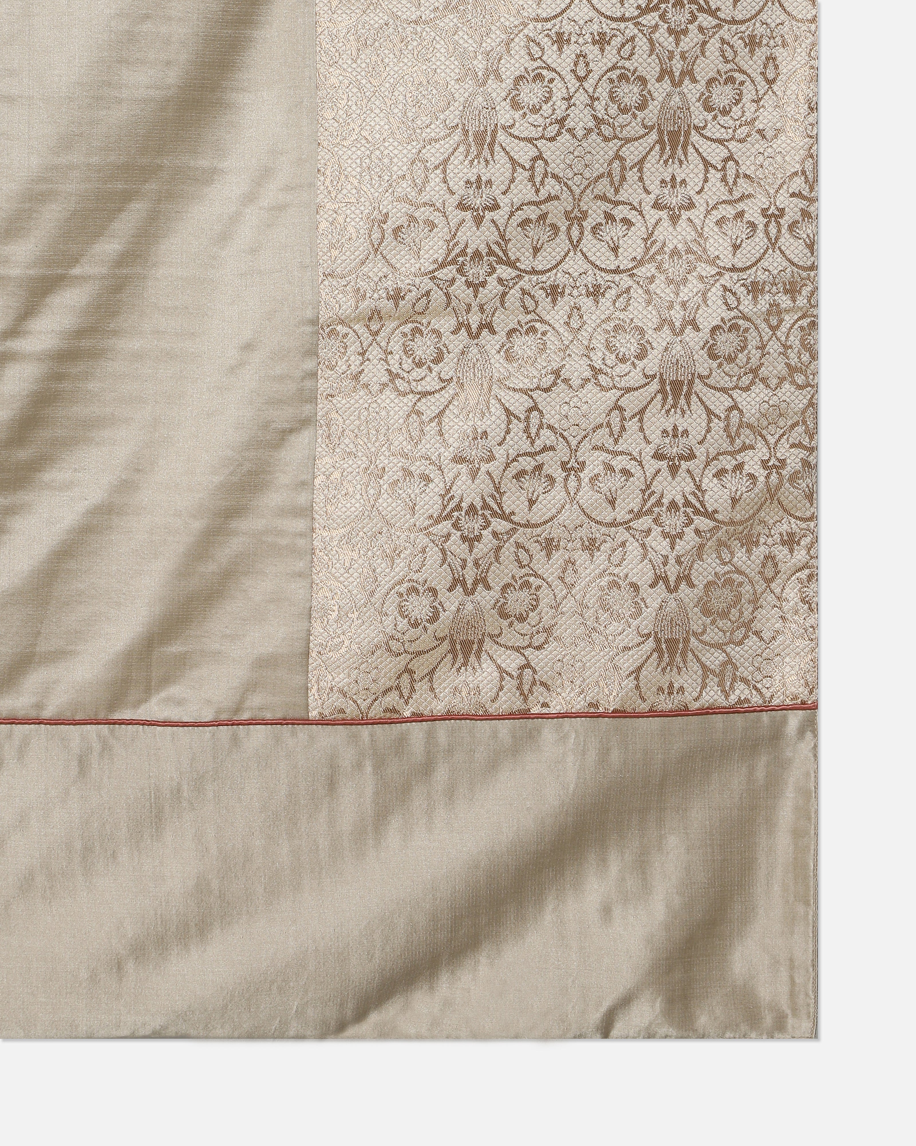 Ferrara-Triest Banarasi Satin Brocade Silk Viscose Throw