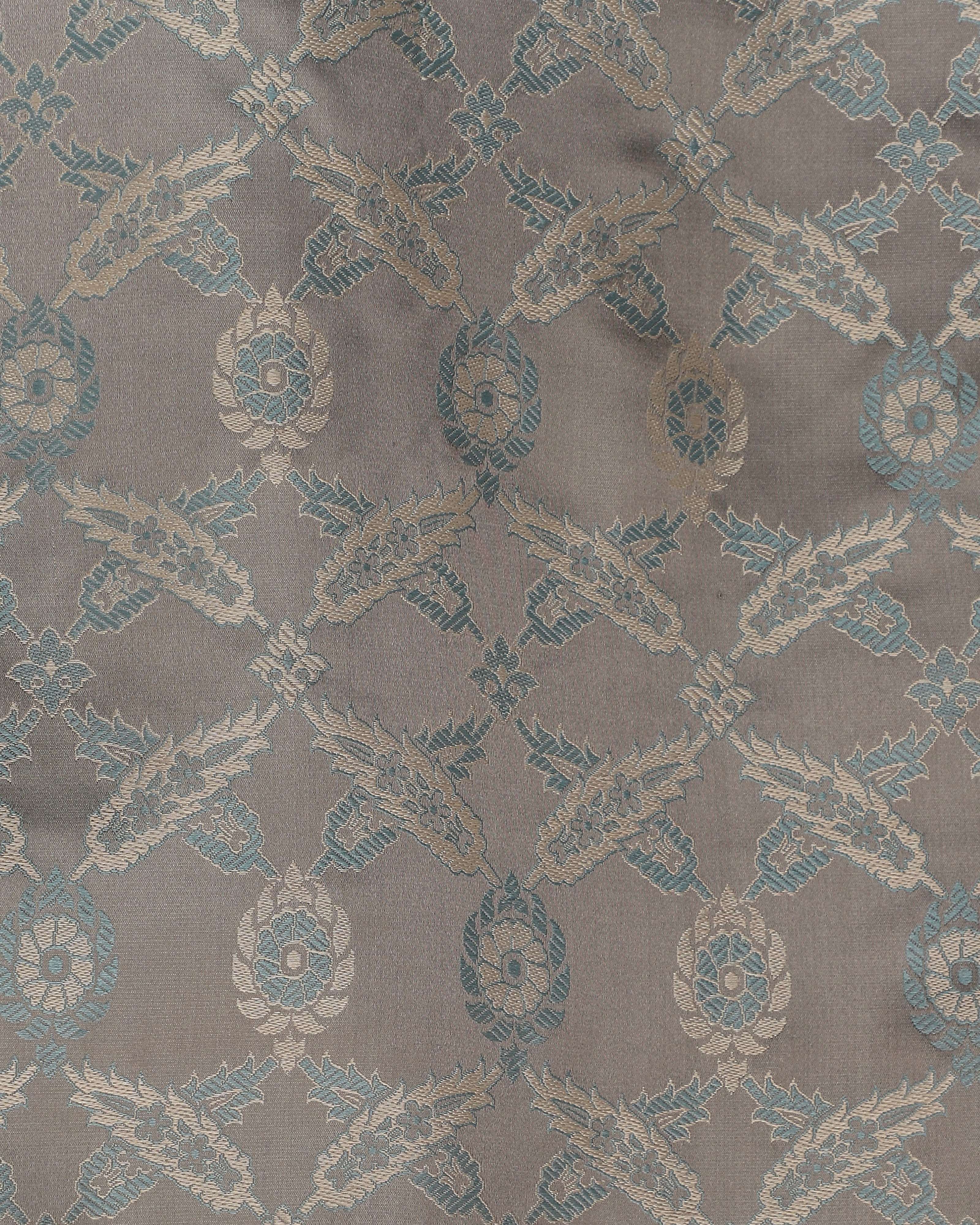 Ferrara-Triest Banarasi Satin Brocade Silk Viscose Throw