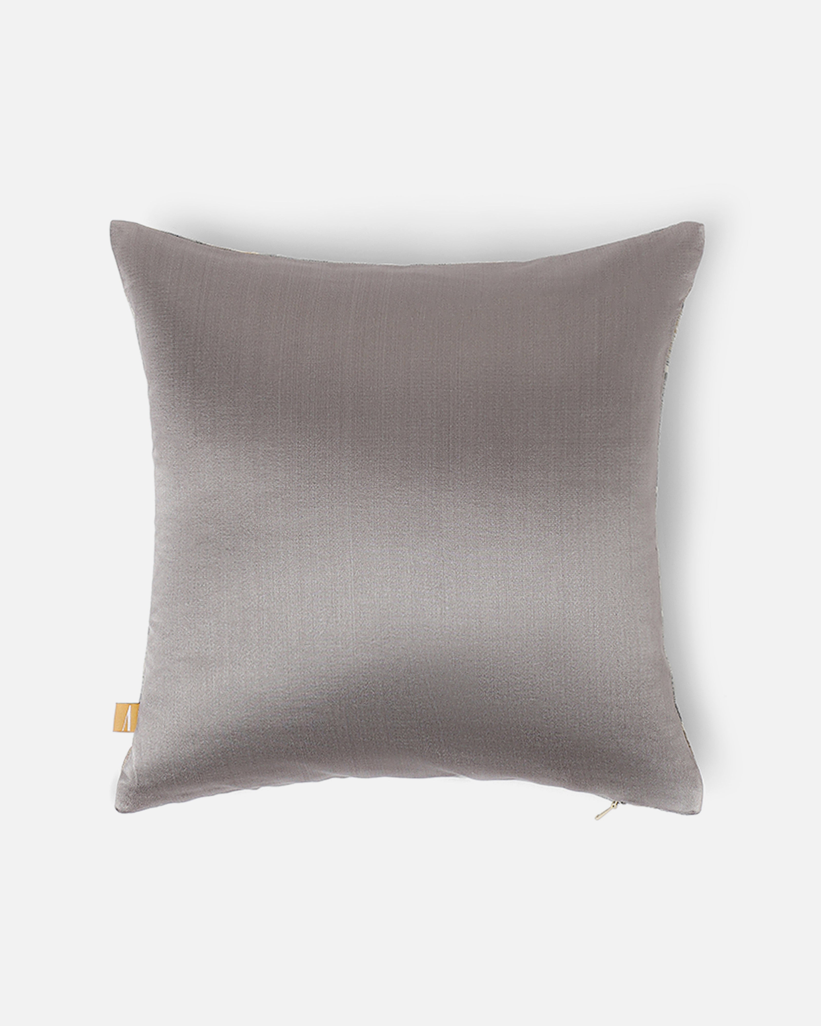 Milia Pochampally Weft Ikat Cotton Silk Cushion Cover