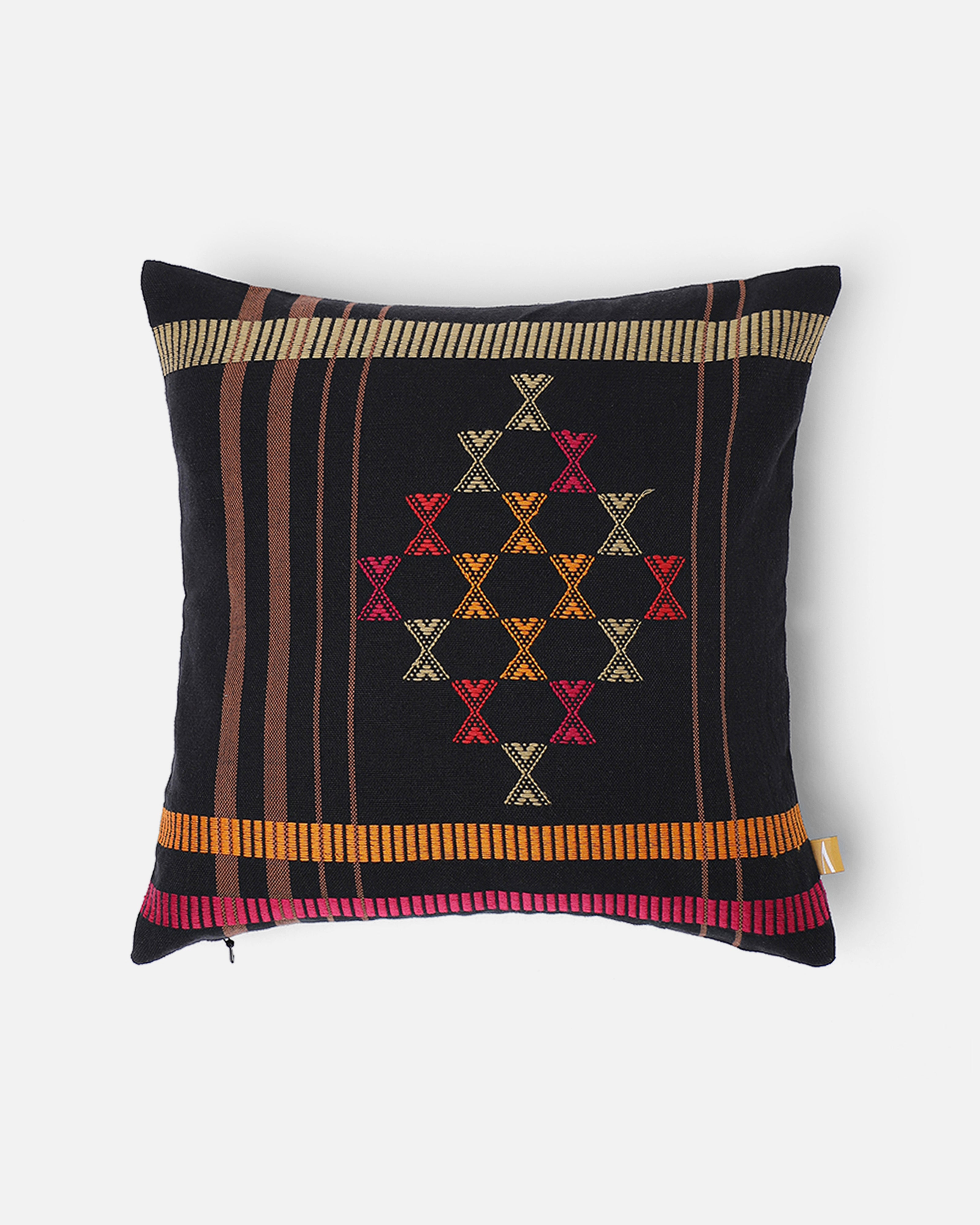 Amico Bhujodi Extra Weft Cotton Cushion Cover