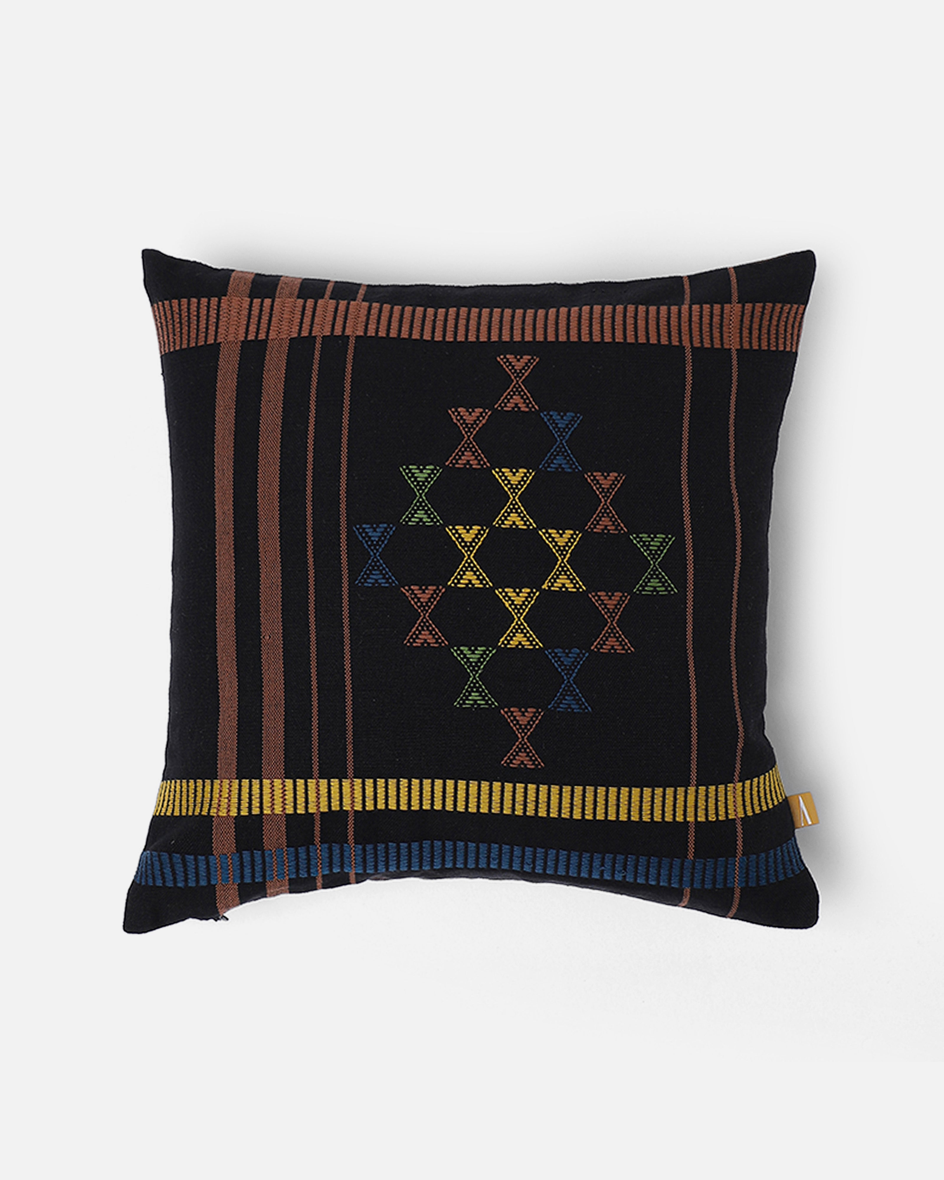 Amico Bhujodi Extra Weft Cotton Cushion Cover