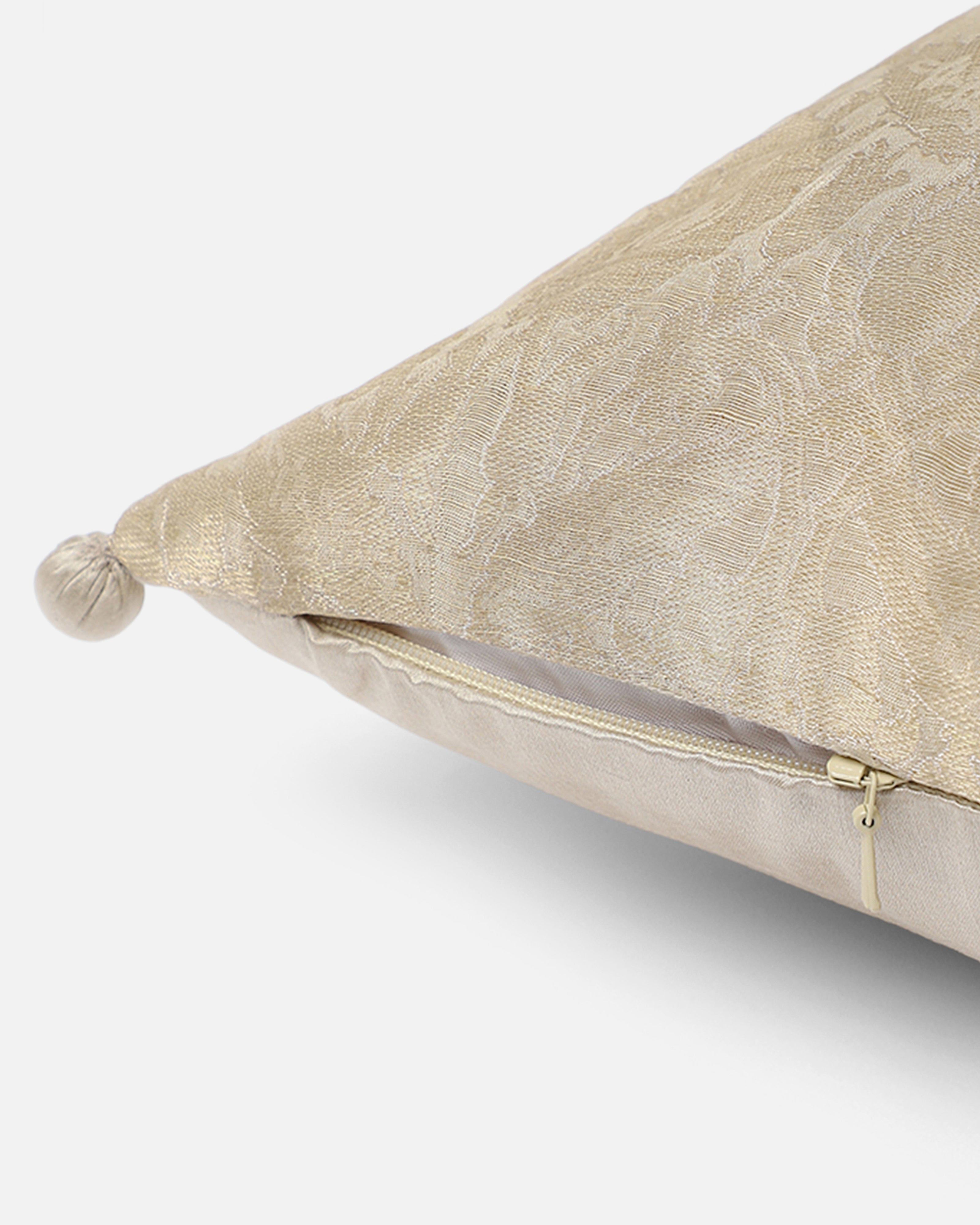 Parma Plain Weave Silk Linen Cushion Cover