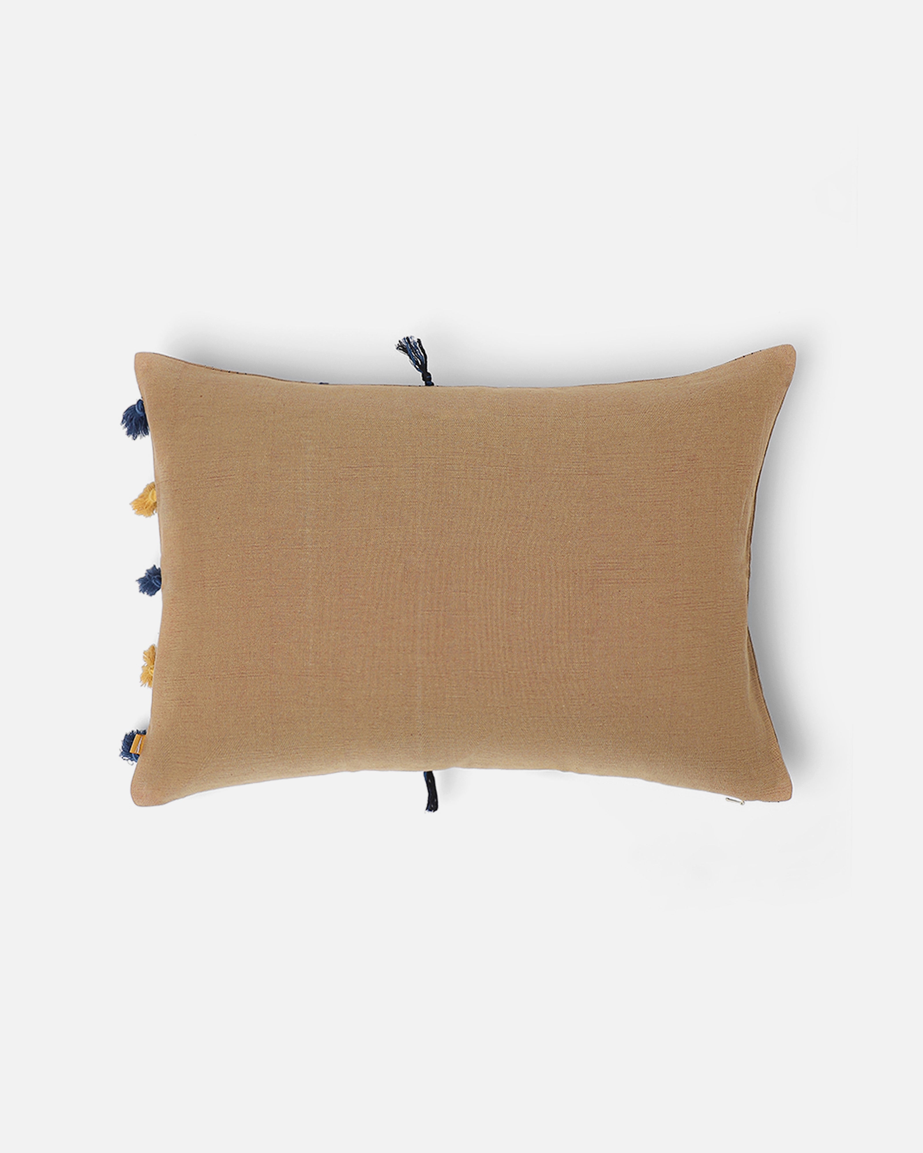 Notte Bhujodi Extra Weft Cotton Cushion Cover