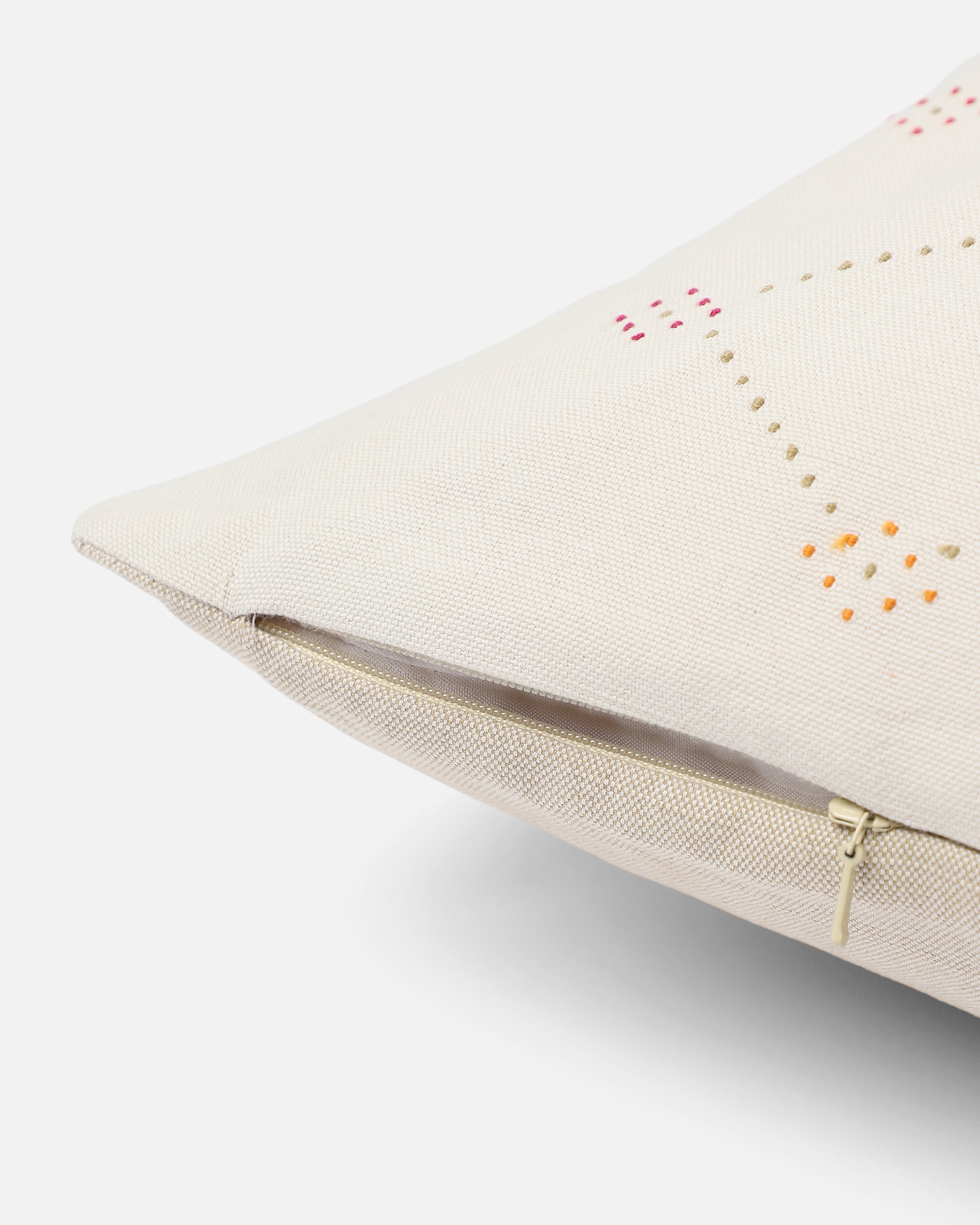 Diamante Bhujodi Tangalia Cotton Cushion Cover