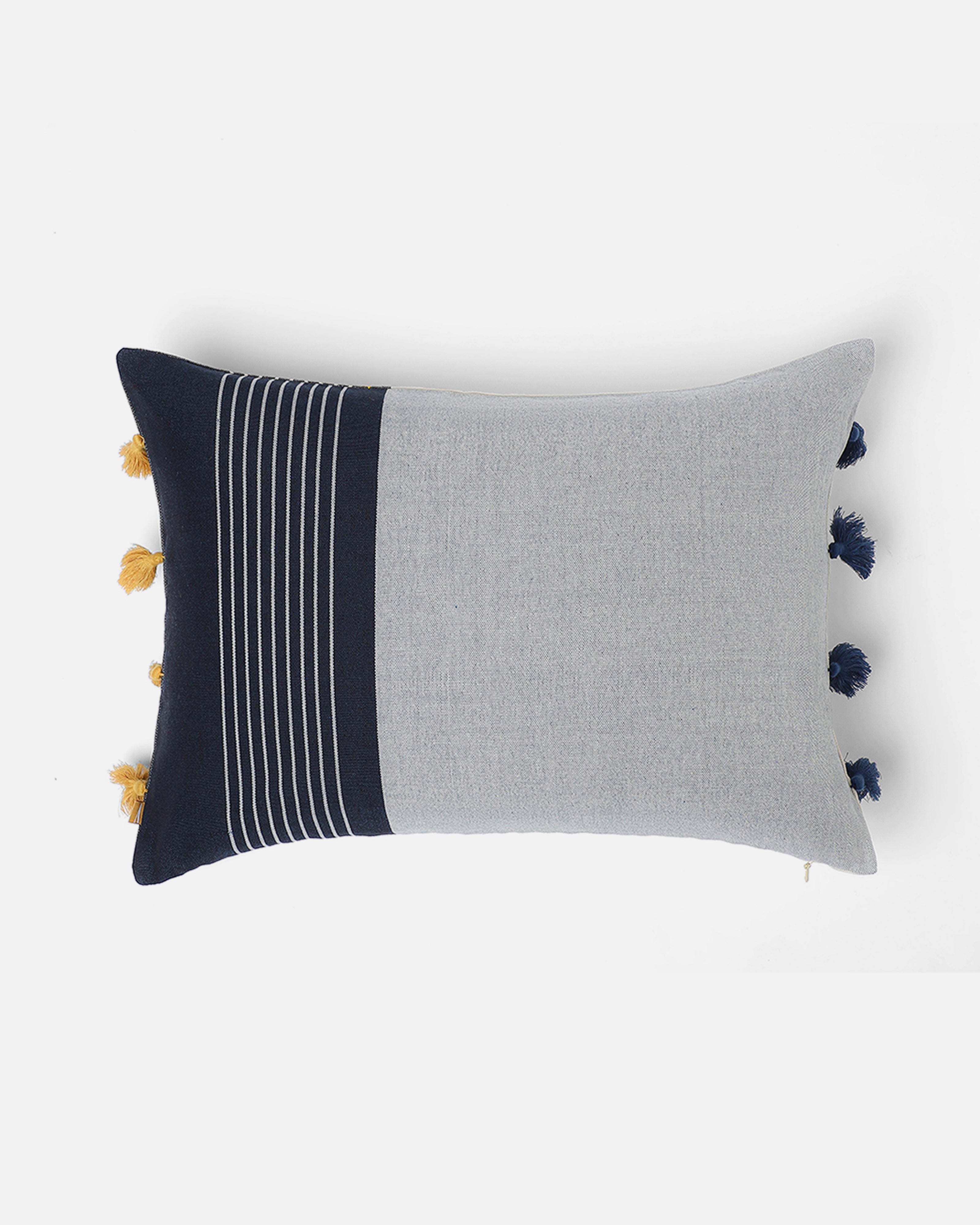 Diamante Bhujodi Tangalia Cotton Cushion Cover