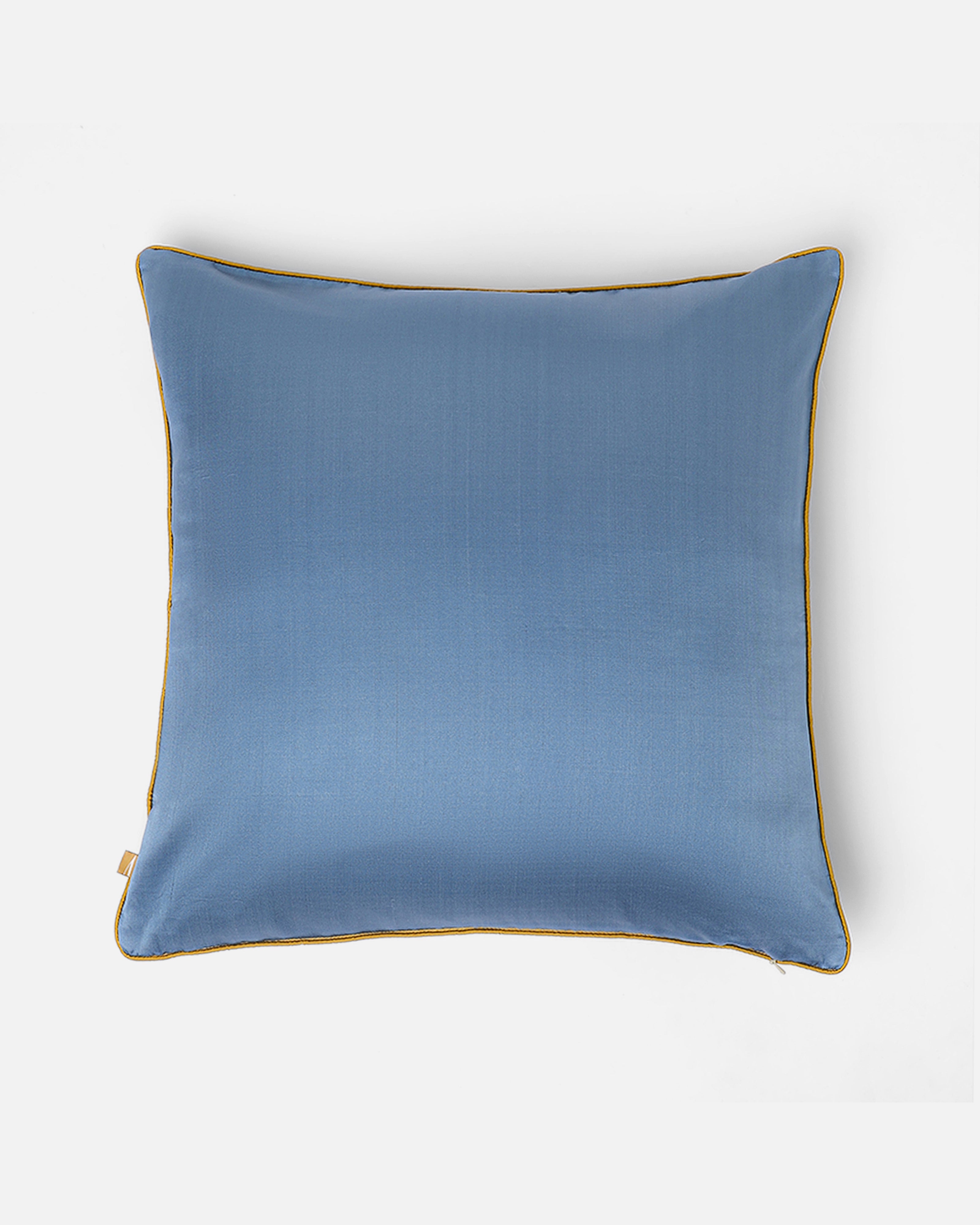 Juliana Pochampally Warp Ikat Silk Cushion Cover