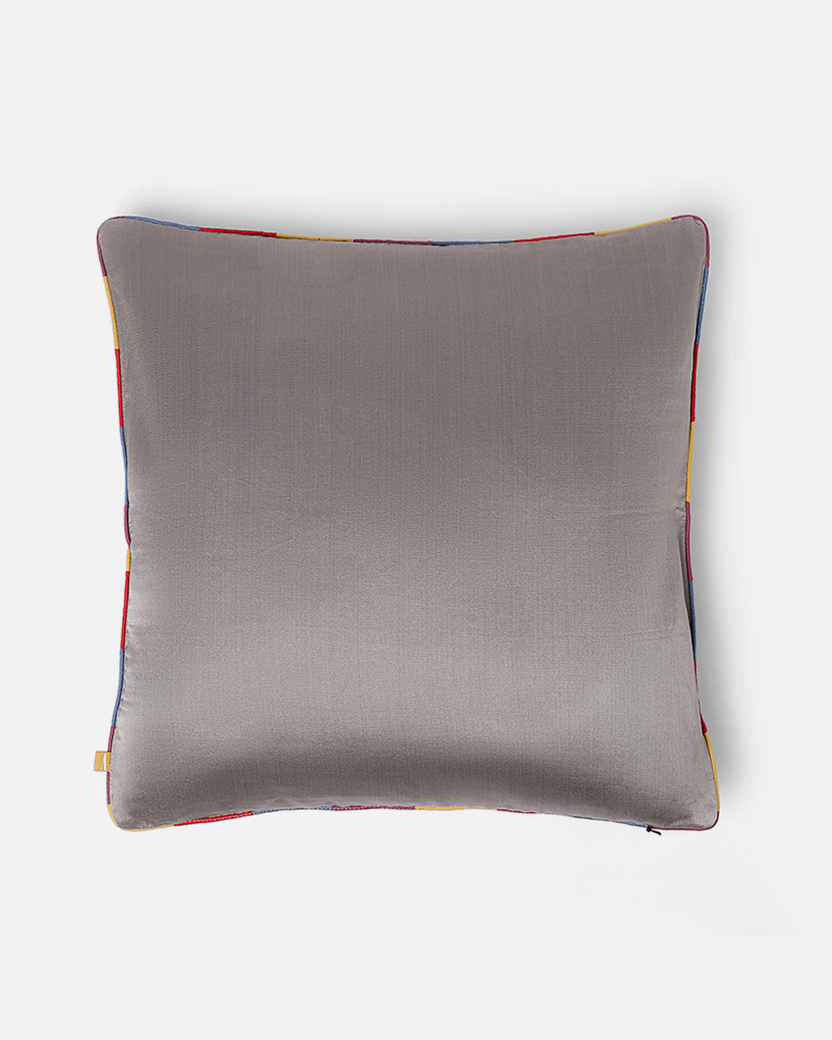 Edda Pochampally Weft Ikat Cotton Silk Cushion Cover