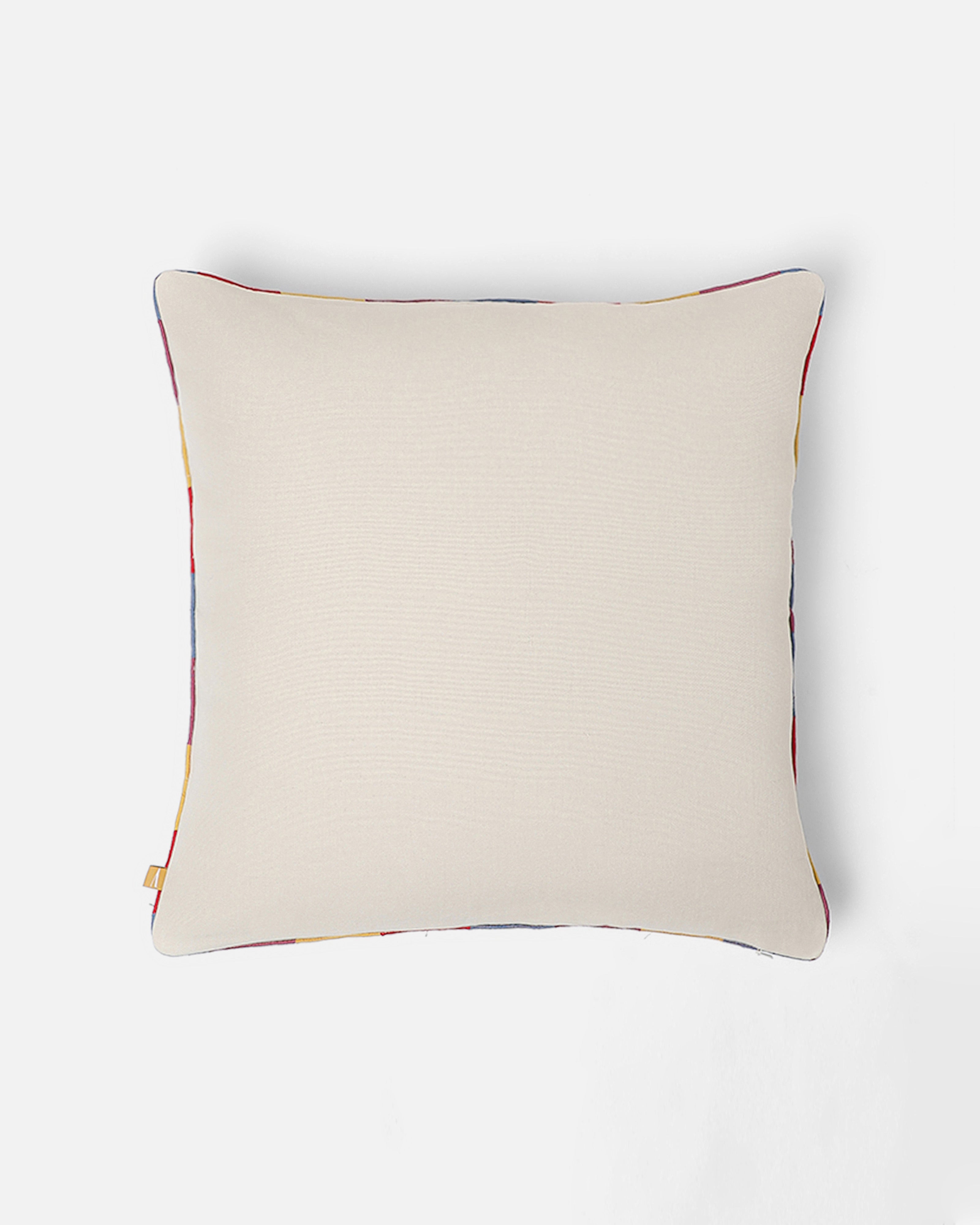 Elisa Bhujodi Extra Weft Cotton Cushion Cover