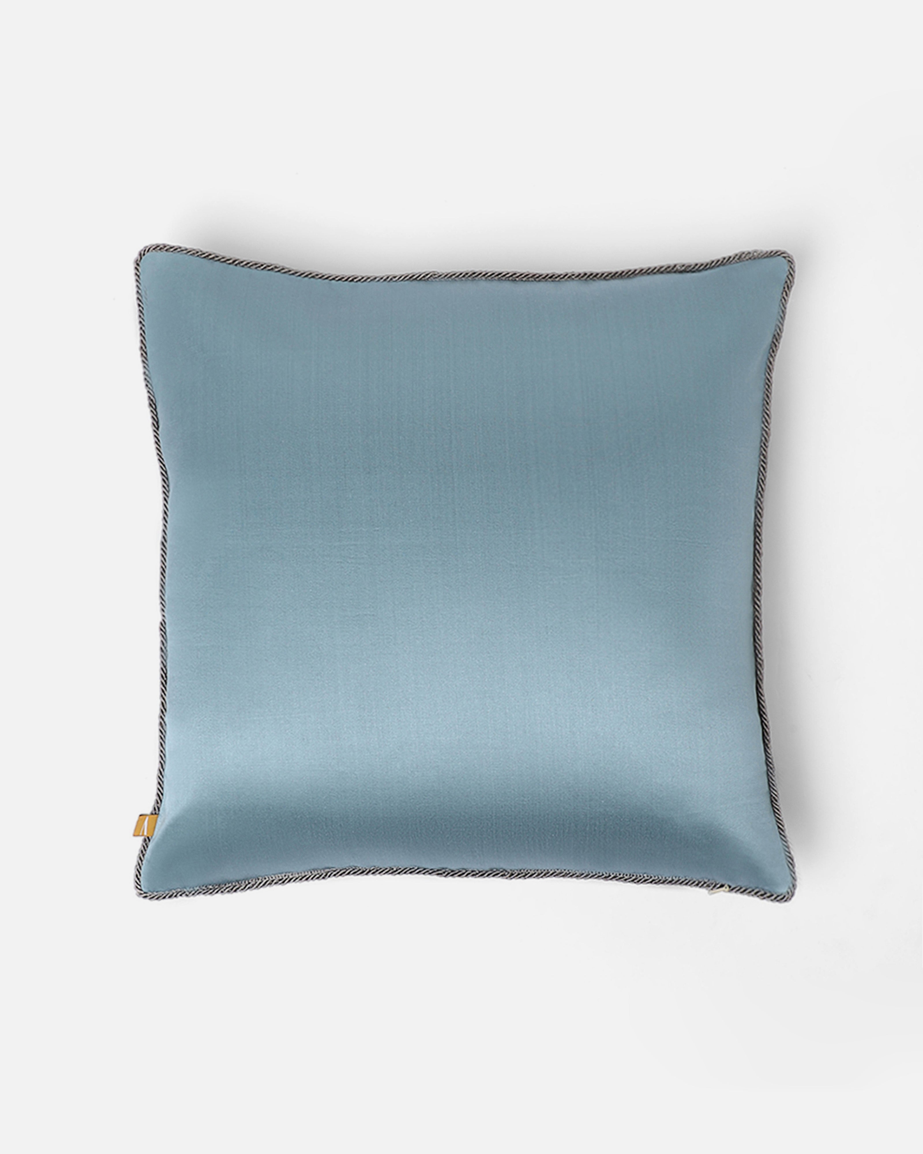 Assisi Banarasi Tanchoi Silk Cushion Cover