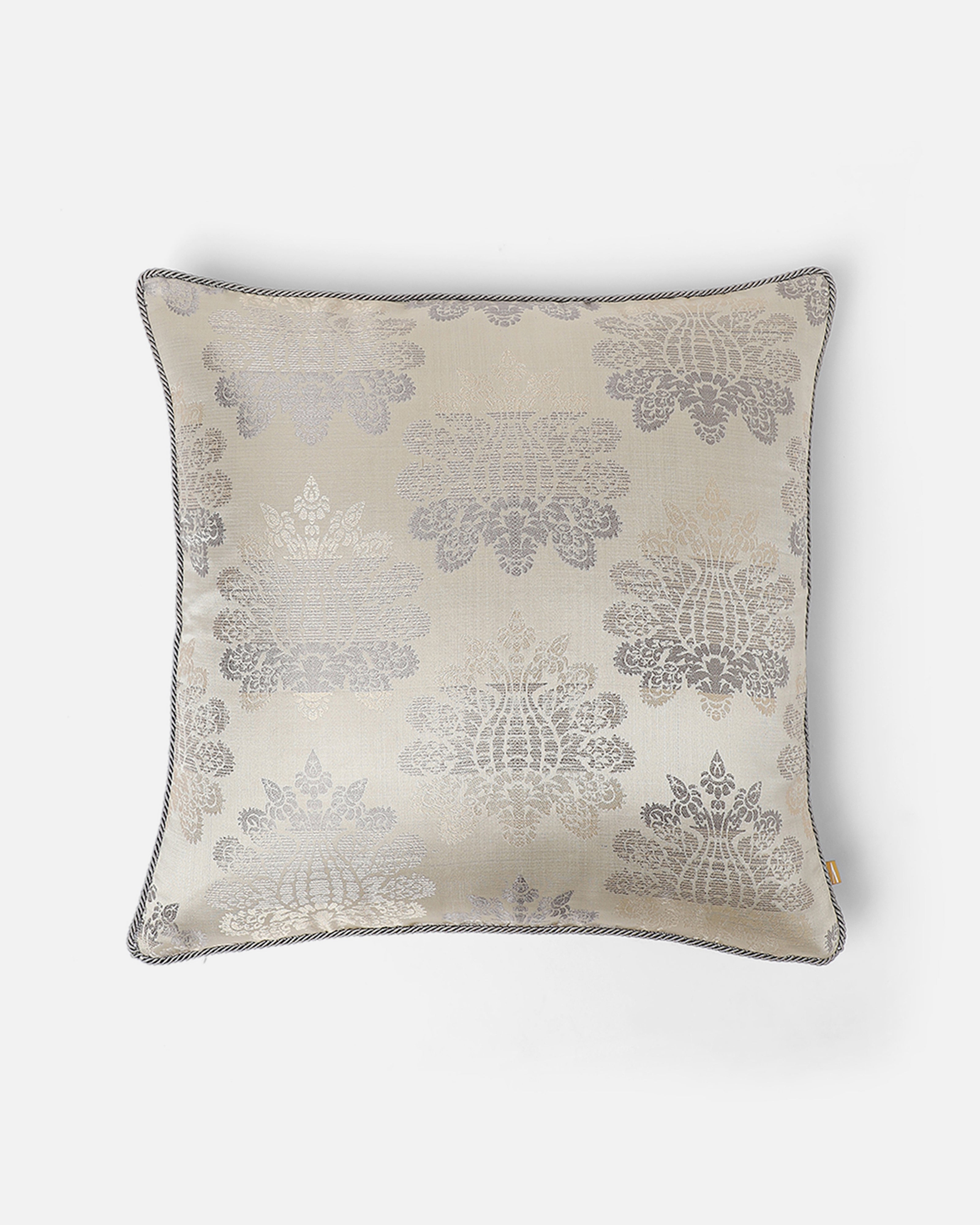 Siena Banarasi Tanchoi Silk Cushion Cover