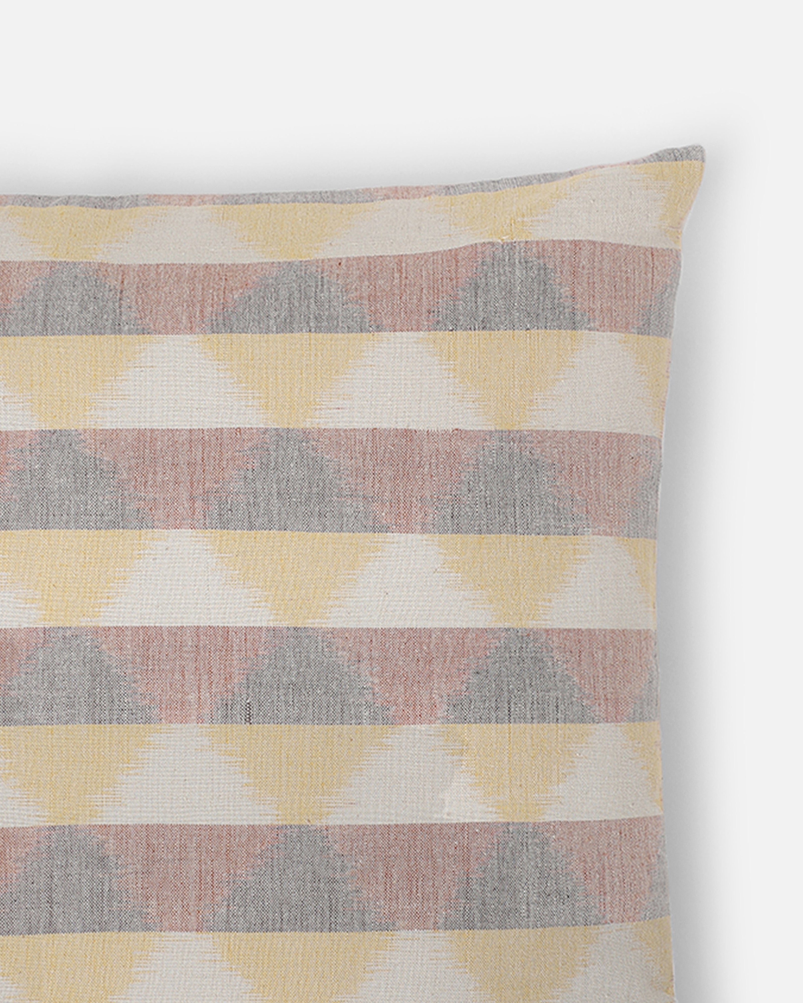 Piera Pochampally Weft Ikat Cotton Cushion Cover