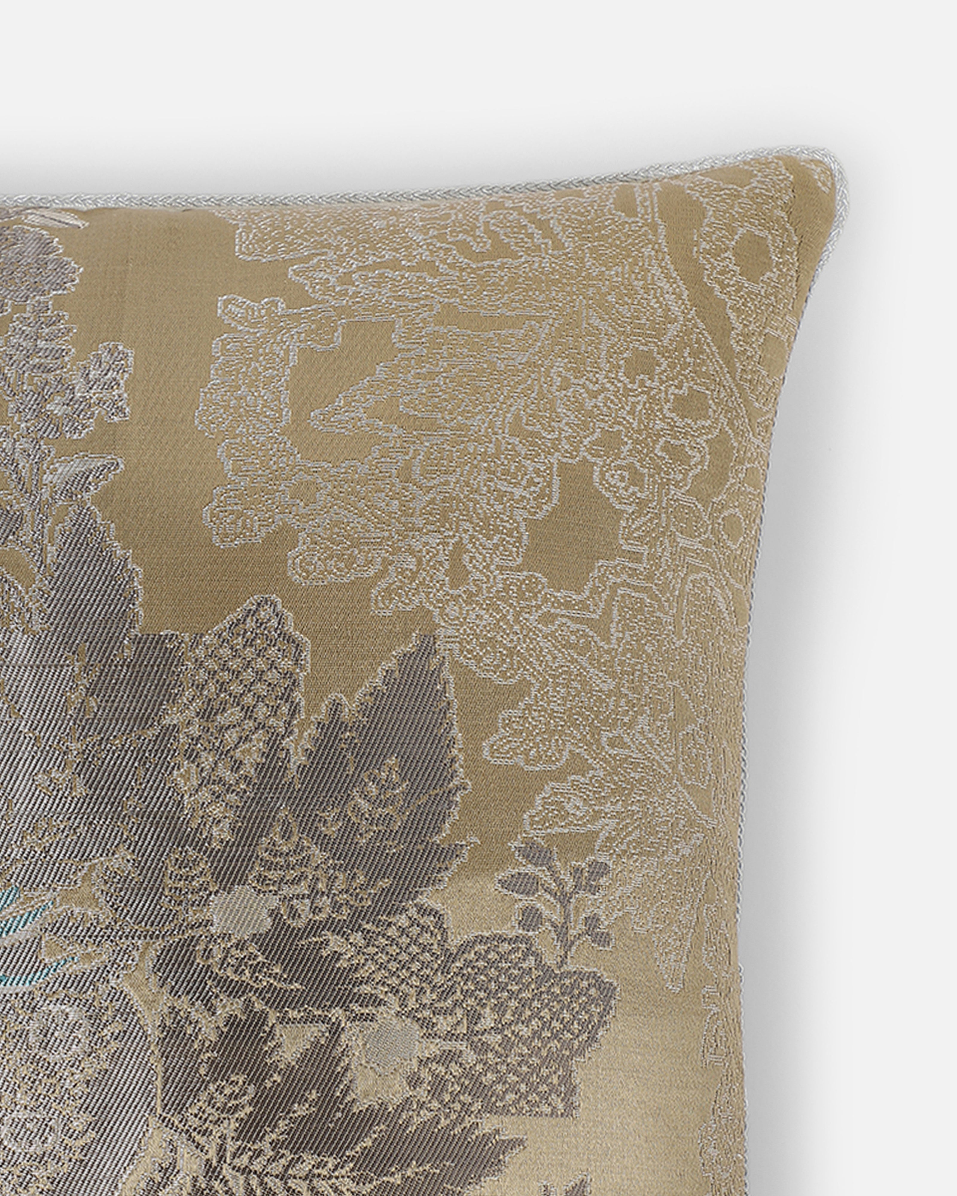 Venice Banarasi Gyasar Silk Viscose Cushion Cover