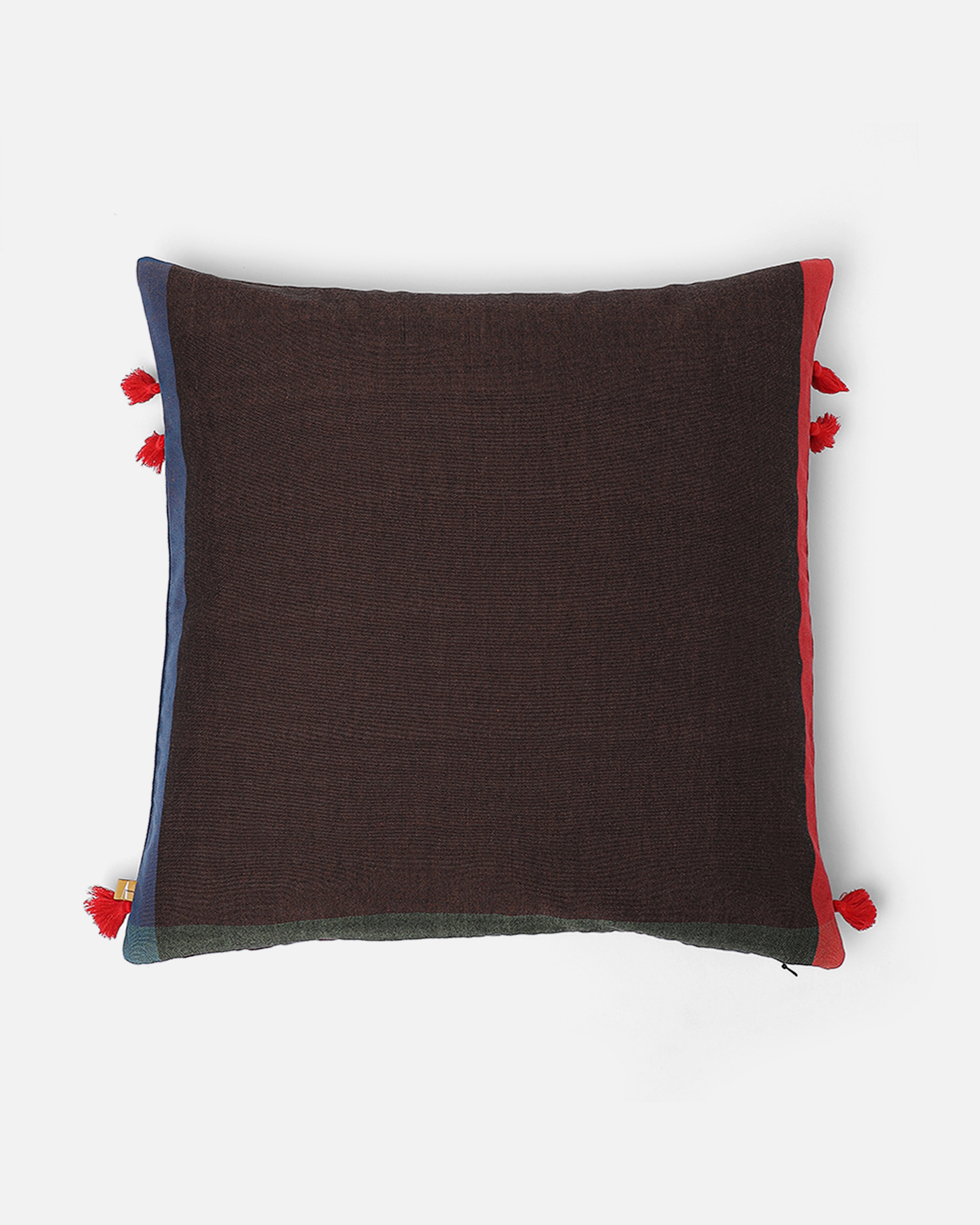Tempia Bhujodi Tangalia Cotton Cushion Cover